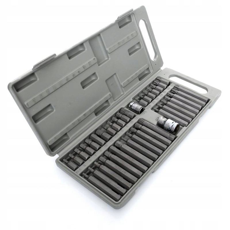 KRAFT&DELE ZESTAW BITÓW SPECJALNYCH TORX HEX SPLINE 40EL. WALIZKA KD10219