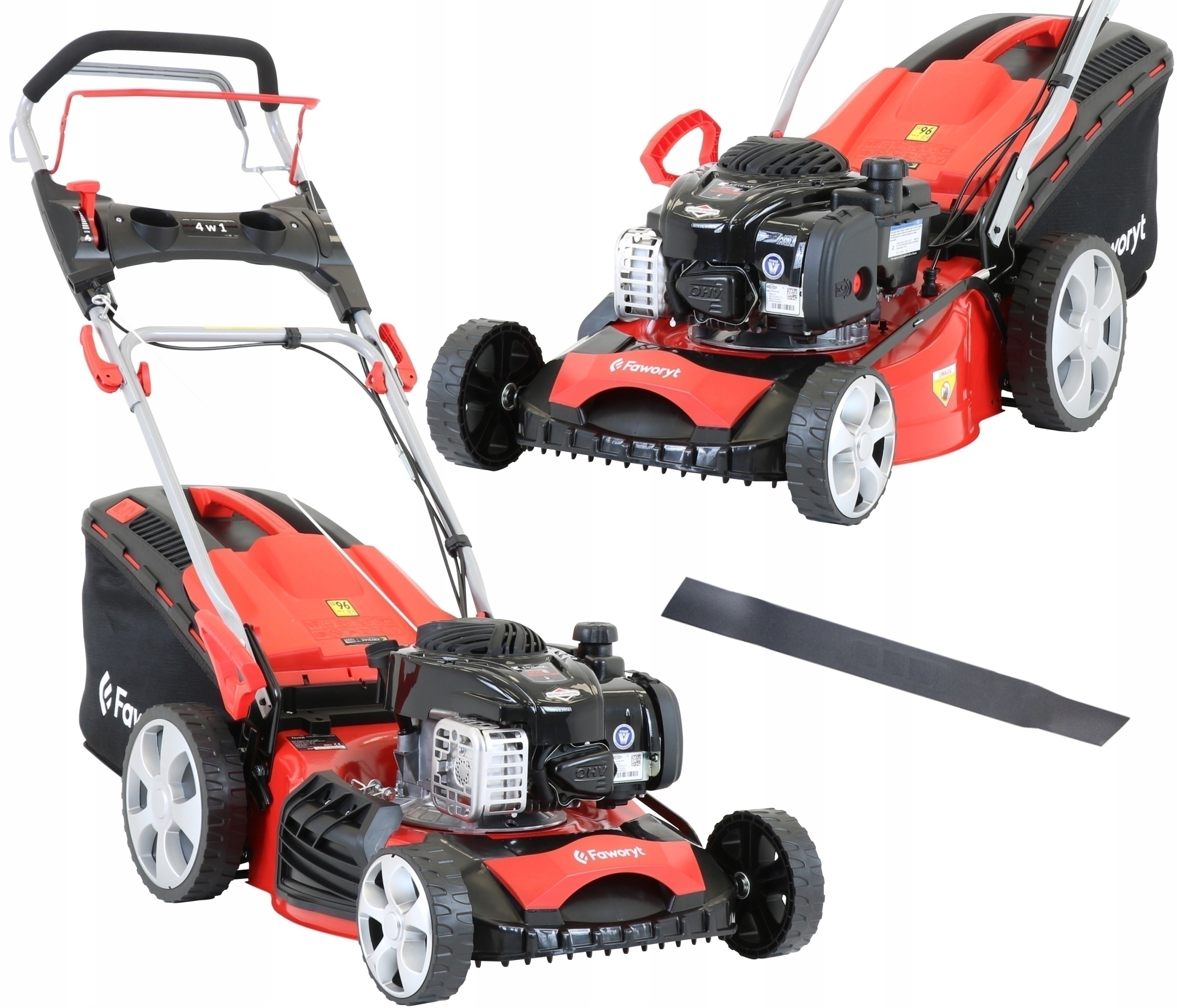 FAWORYT MOCNA KOSIARKA SPALINOWA DO TRAWY Z NAPĘDEM BRIGGS 4.0KM GT 46cm