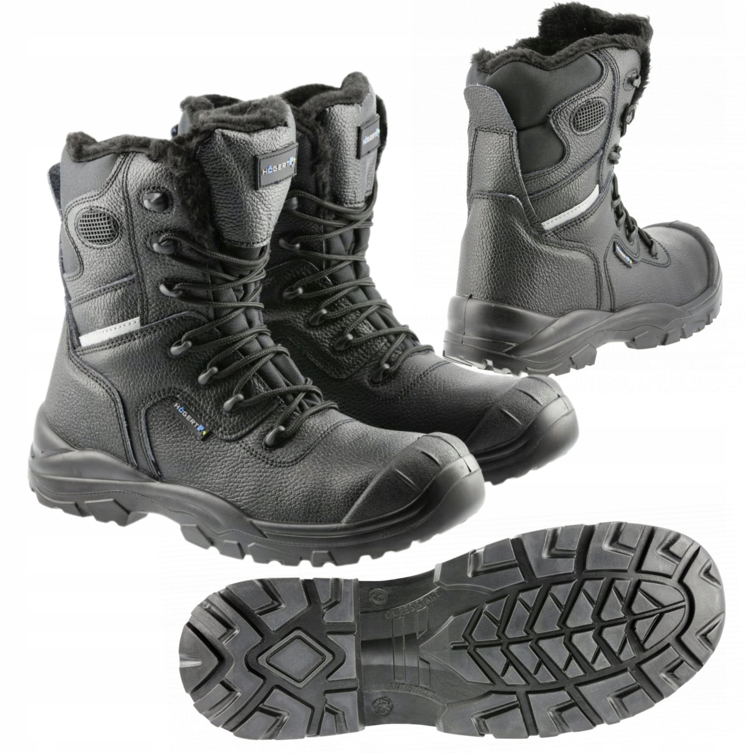 BHP BUTY ZIMOWE ROBOCZE OCIEPLANE HOGERT WETTER 44