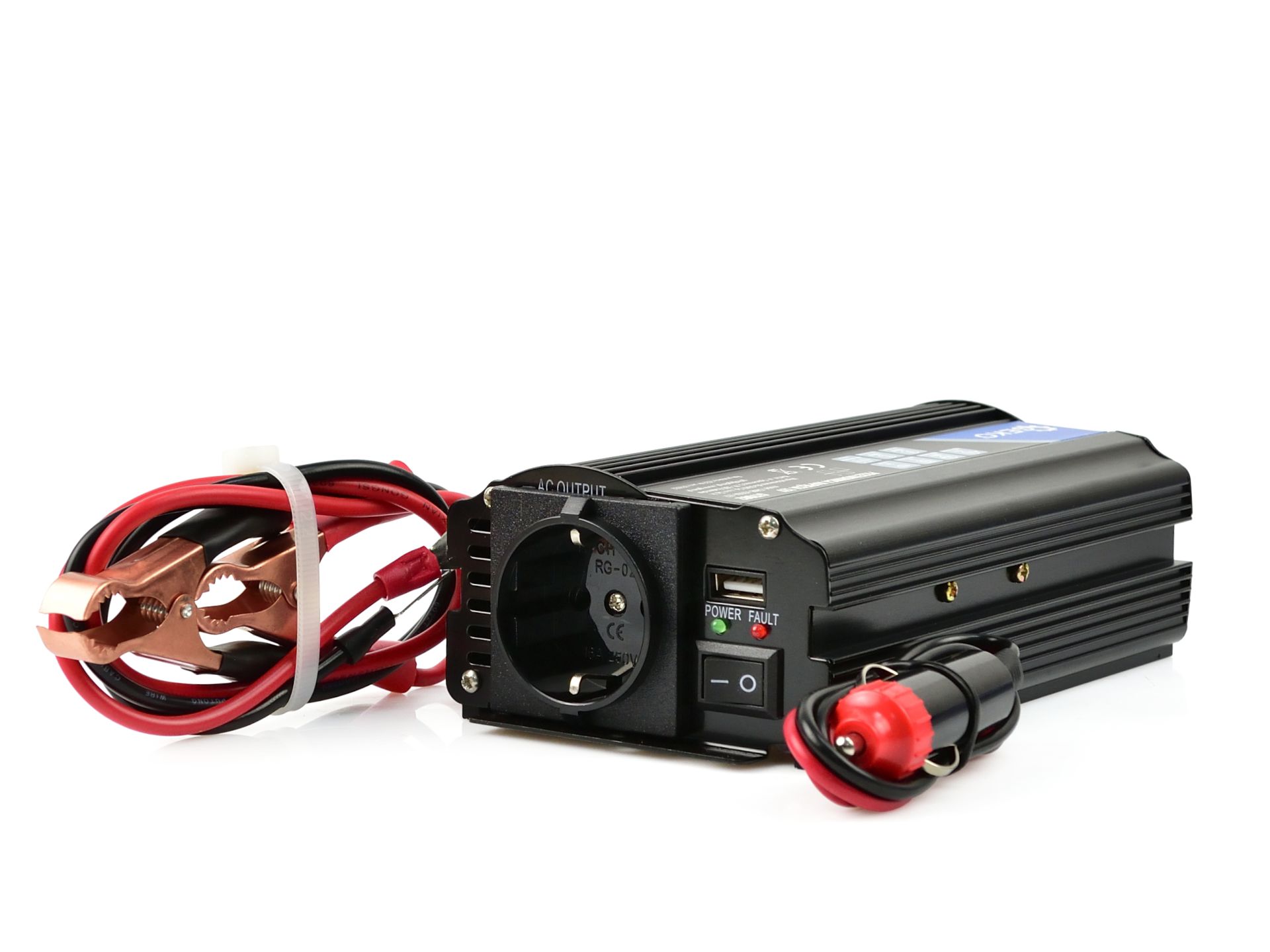 PRZETWORNICA SAMOCHODOWA 12V 230V 350W/700W USB