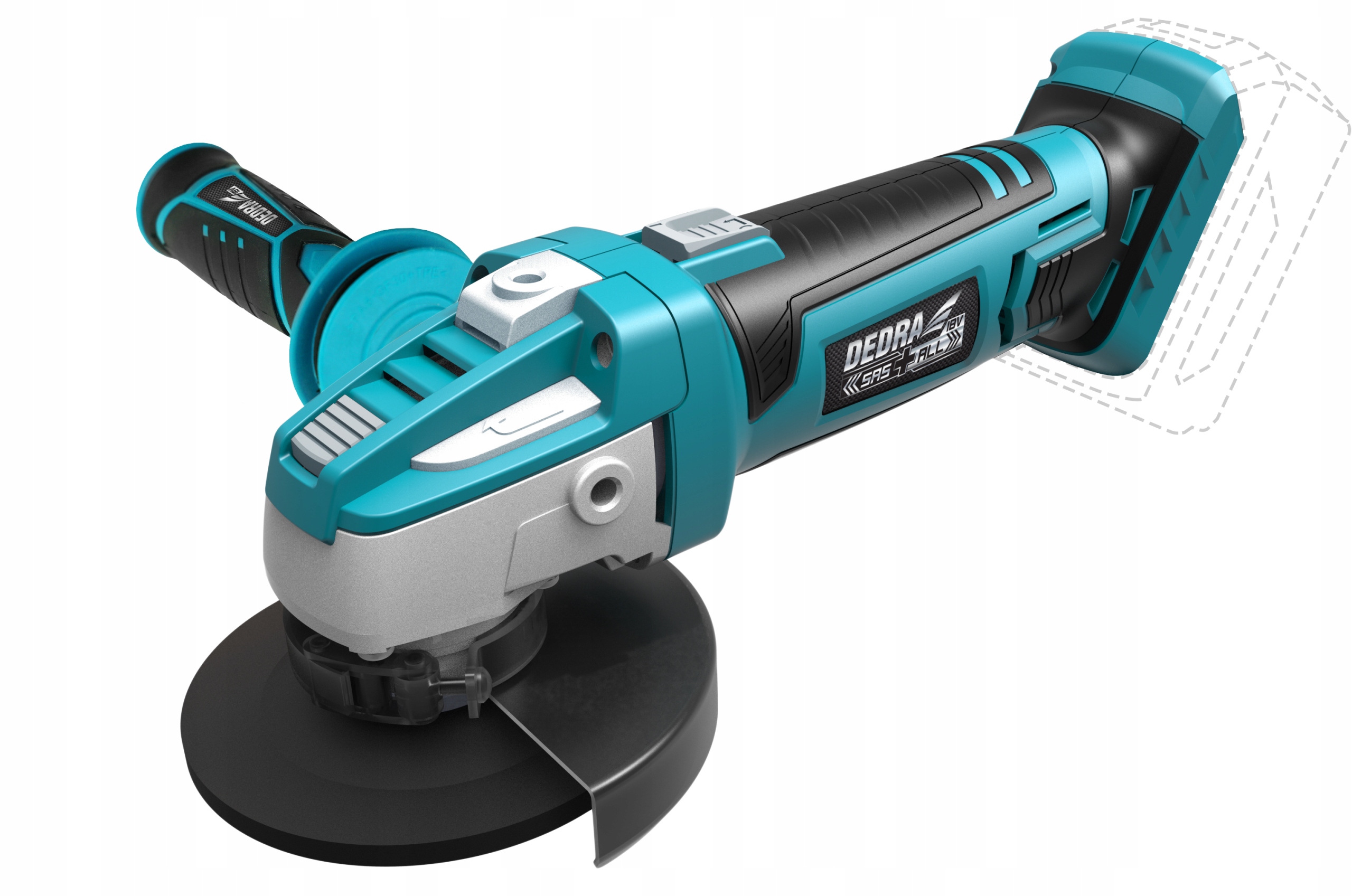 DEDRA DED7011 ZESTAW SZLIFIERKA AKUMULATOROWA +ŁADOWARKA +4AH +TORBA