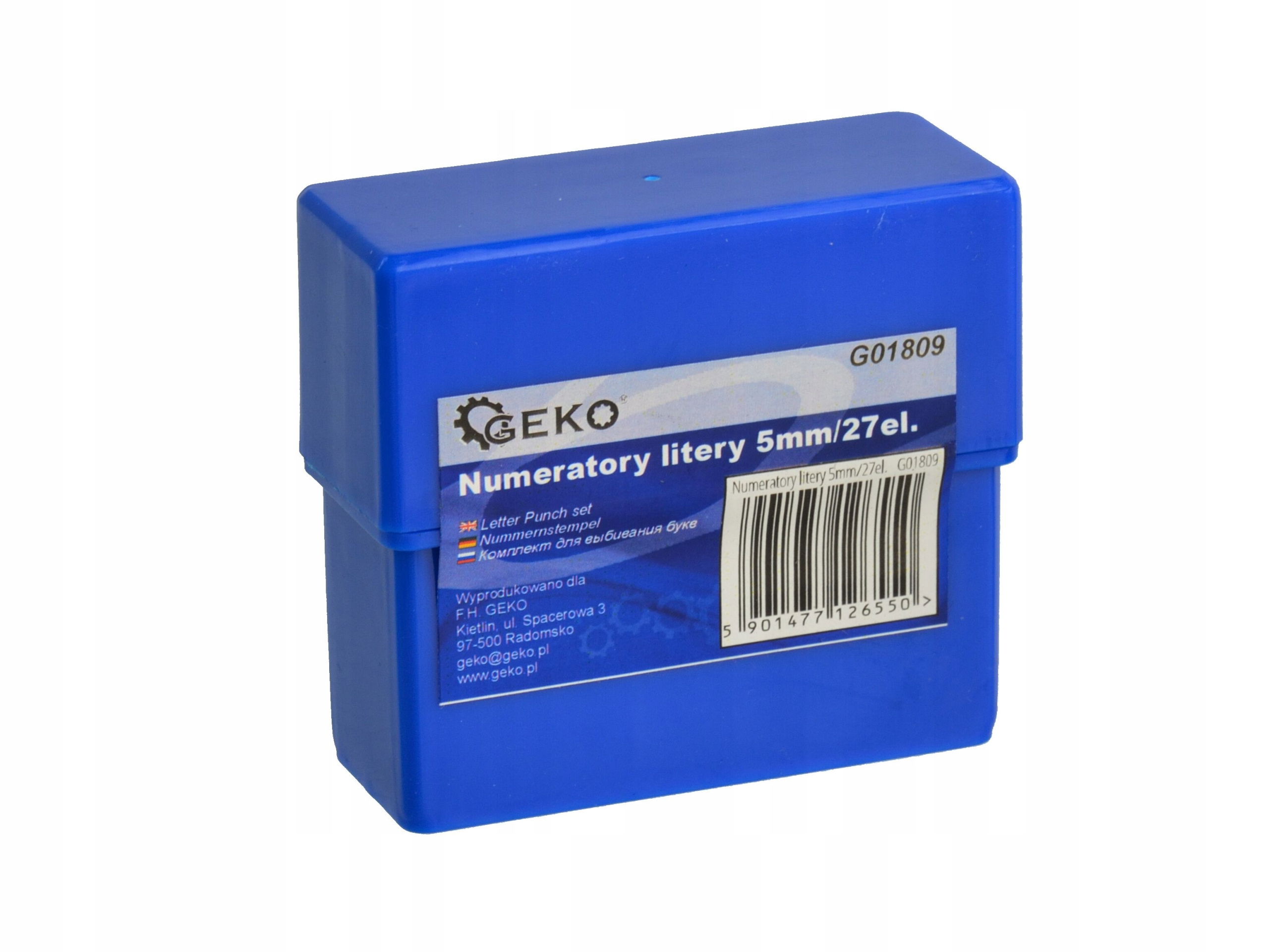 LITERATORY ZNACZNIKI LITERATOR LITERY 5mm 27 EL.