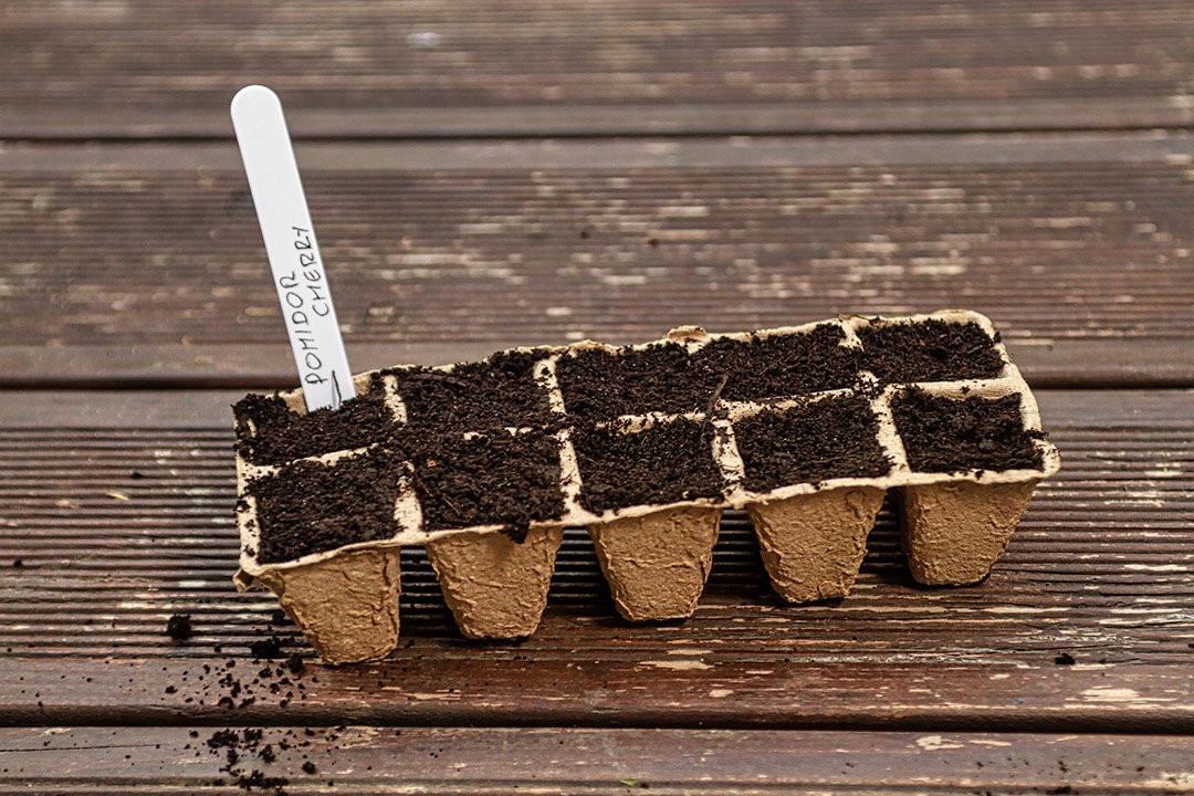 VERTO Rozsadniki doniczki torfowe biodegradowalne MAŁE 10 sztuk 15G466