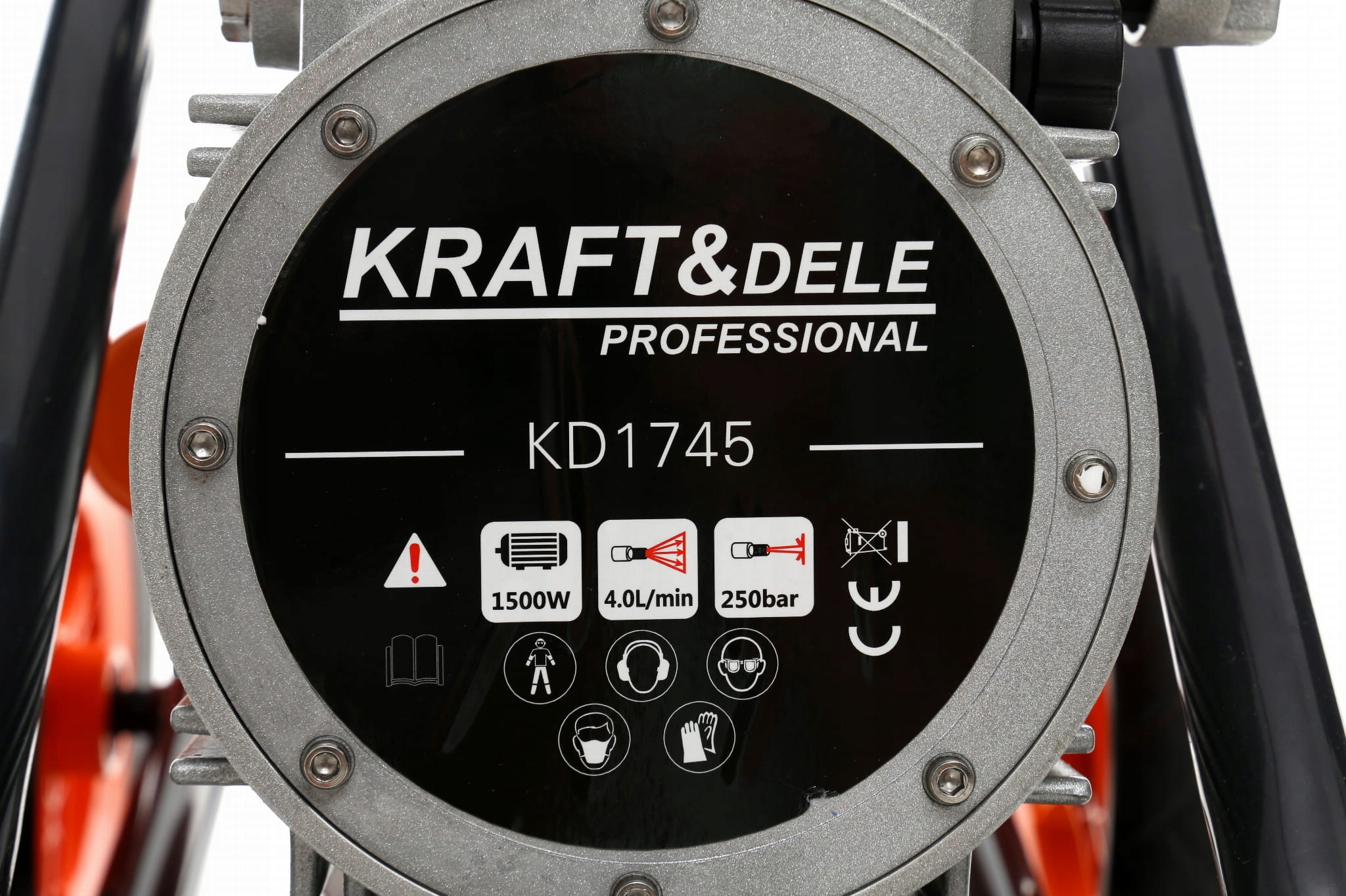 KRAFT&DELE AGREGAT MALARSKI HYDRODYNAMICZNY 1500W + OSPRZĘT KD1745