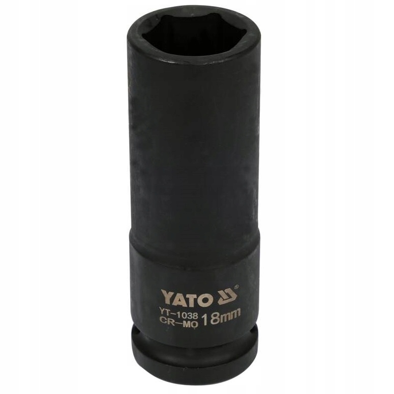 YATO KLUCZ NASTAWNY NASADKA UDAROWA SZEŚCIOKĄTNA DŁUGA 1/2'' 18 MM YT-1038
