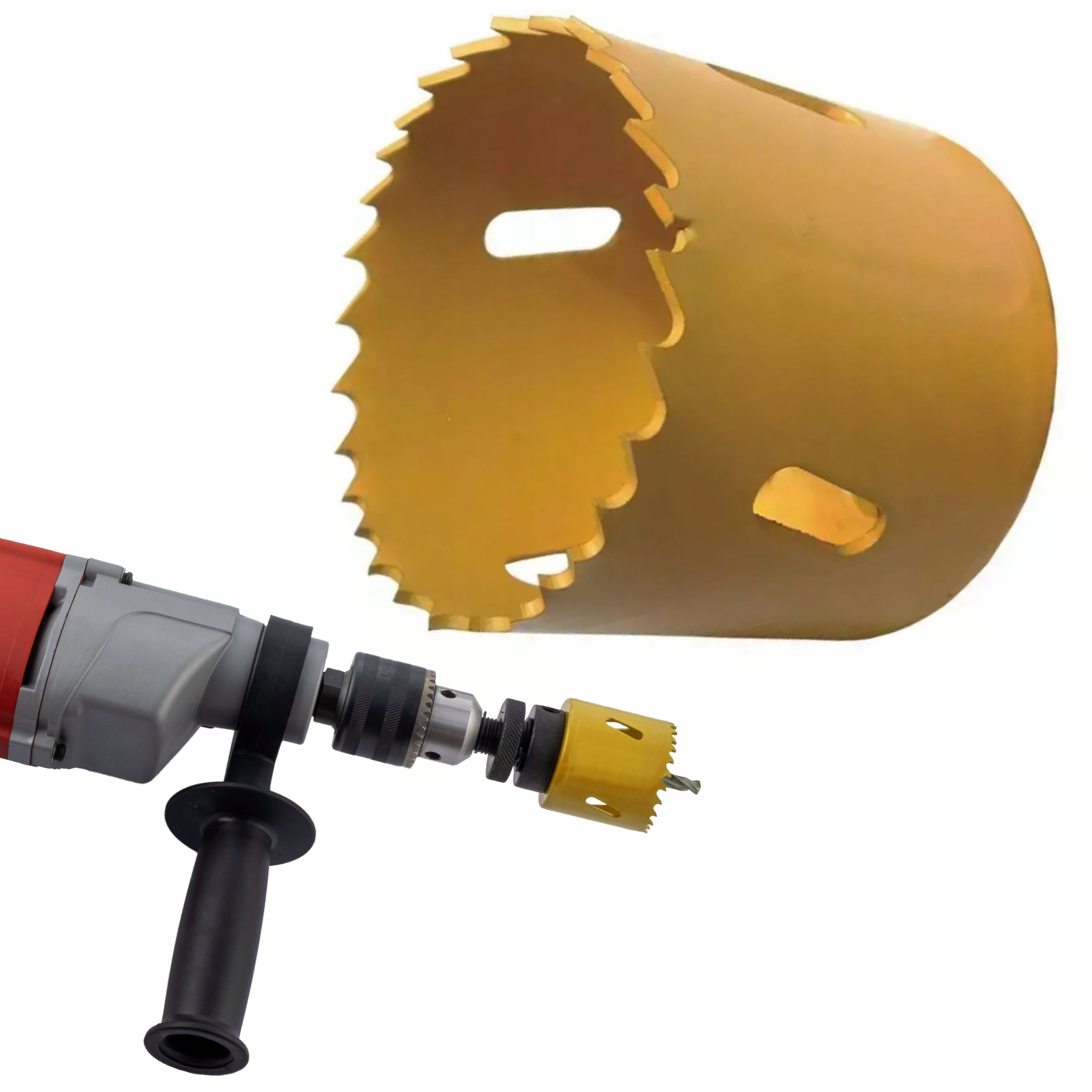 DEDRA OTWORNICA BI-METALOWA 08W022 22mm / 7/8" KORONKA ALUMINIUM