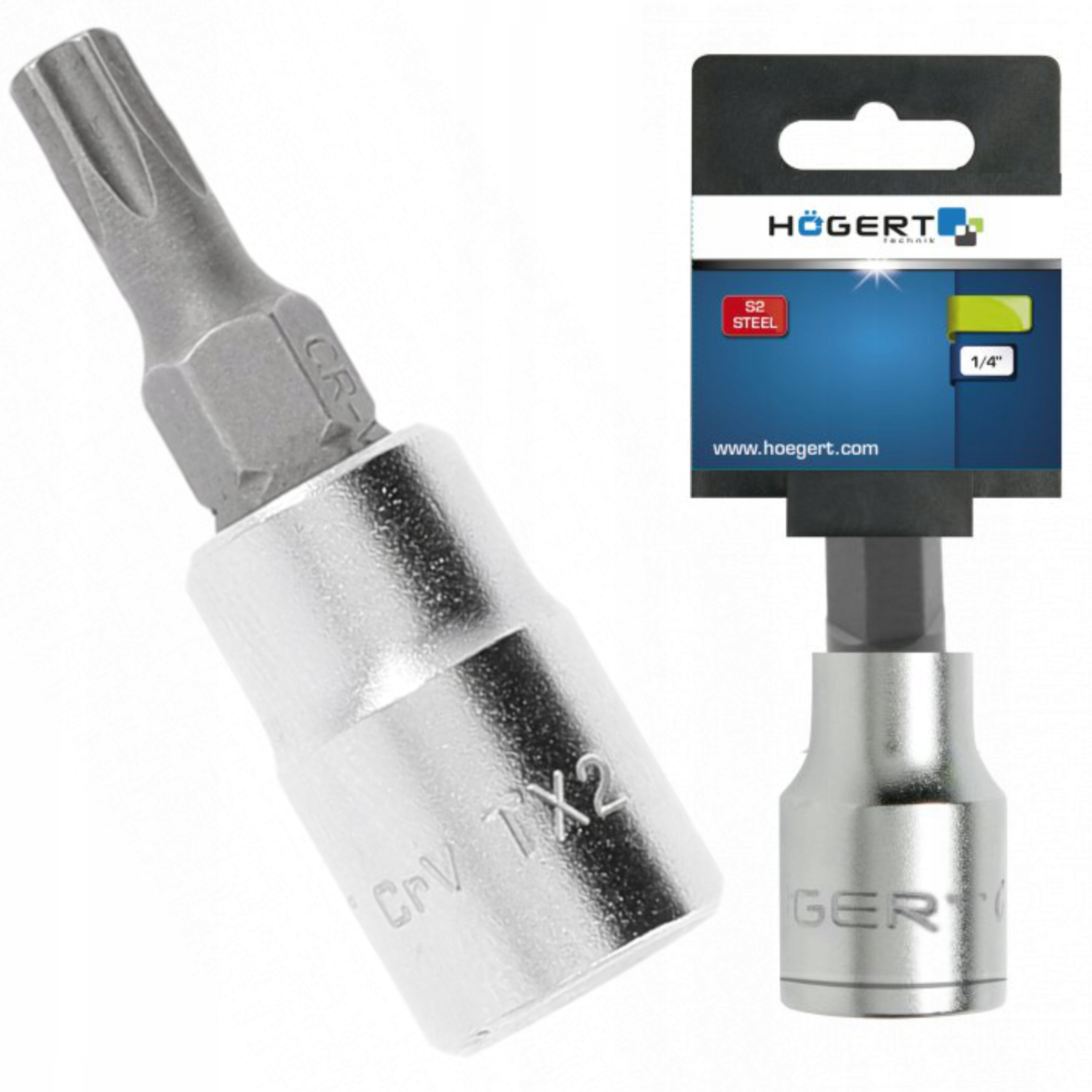 HOEGERT HT1S648 KLUCZ TRZPIENIOWY T40 1/4''