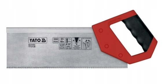 YATO PIŁA GRZBIETNICA 300mm 12 TPI DO DREWNA