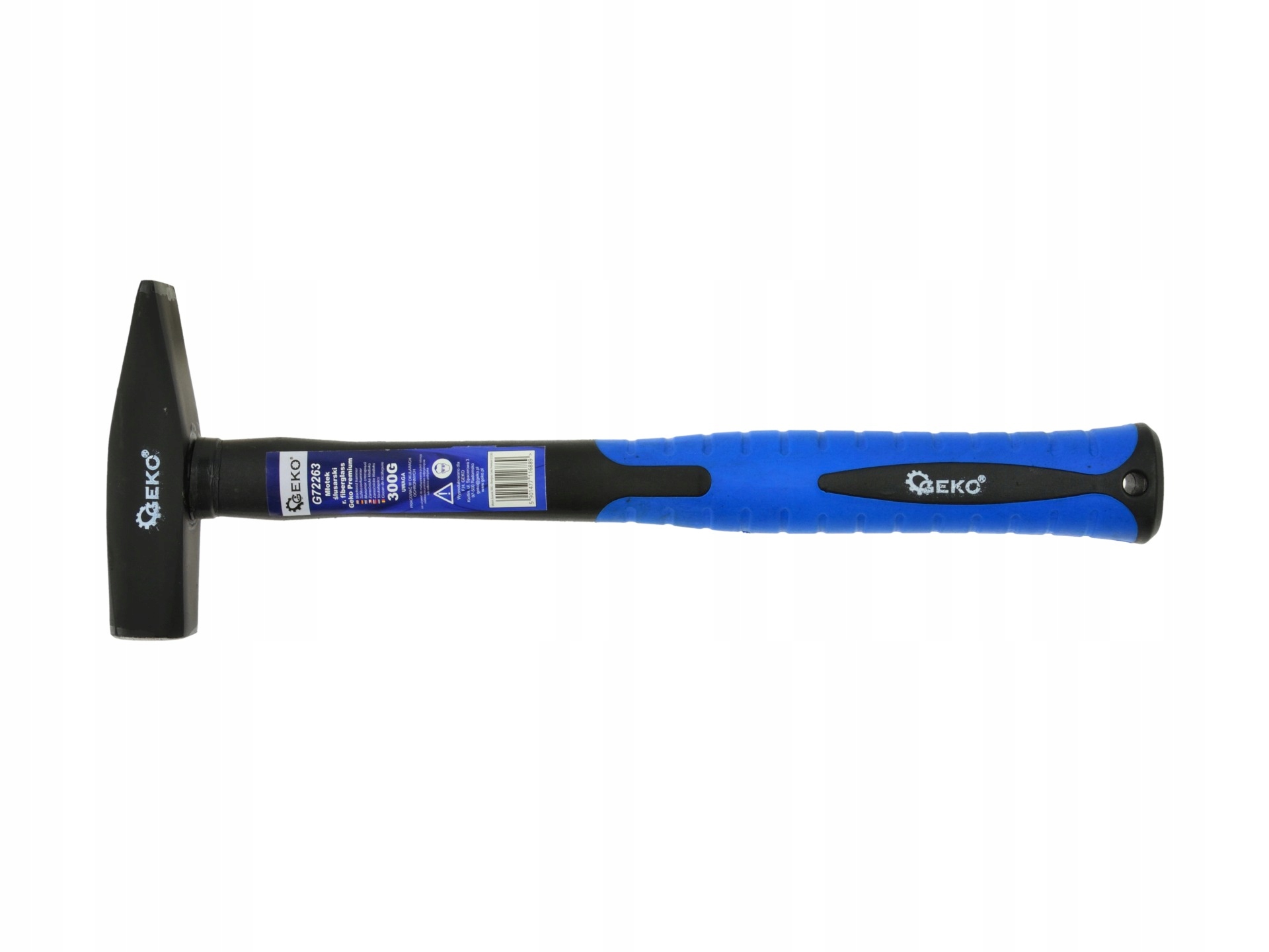 GEKO MŁOTEK ŚLUSARSKI 300G 307mm R.FIBERGLASS WŁÓKNO SZKLANE PREMIUM G72263