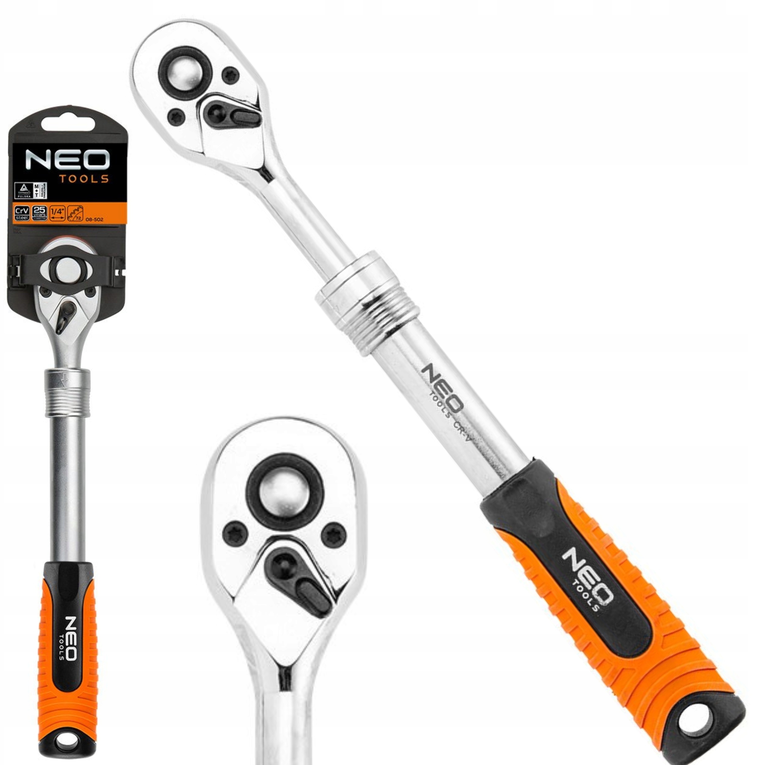 NEO TOOLS GRZECHOTKA TELESKOPOWA 1/2'' 305-445 mm 08-515