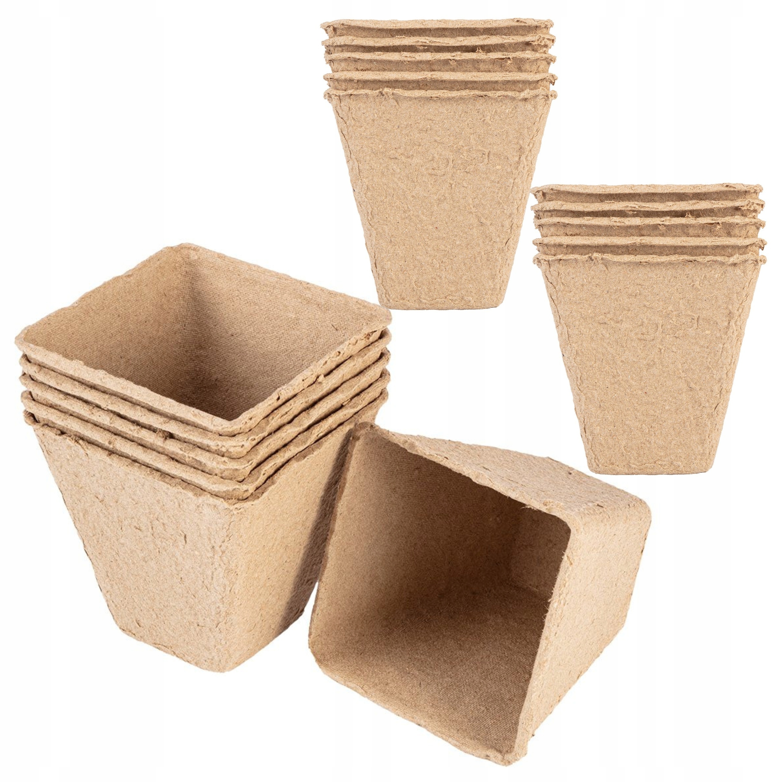 VERTO ROZSADNIKI TORFOWE DONICZKI DO ROZSADU BIODEGRADOWALNE 18SZTUK 15G464