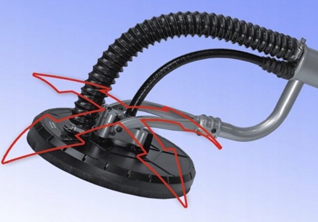 DEDRA DED7748 ŻYRAFA SZLIFIERKA GIPSU GŁADZI ŚCIAN TYNKÓW ZACIERACZKA 710W