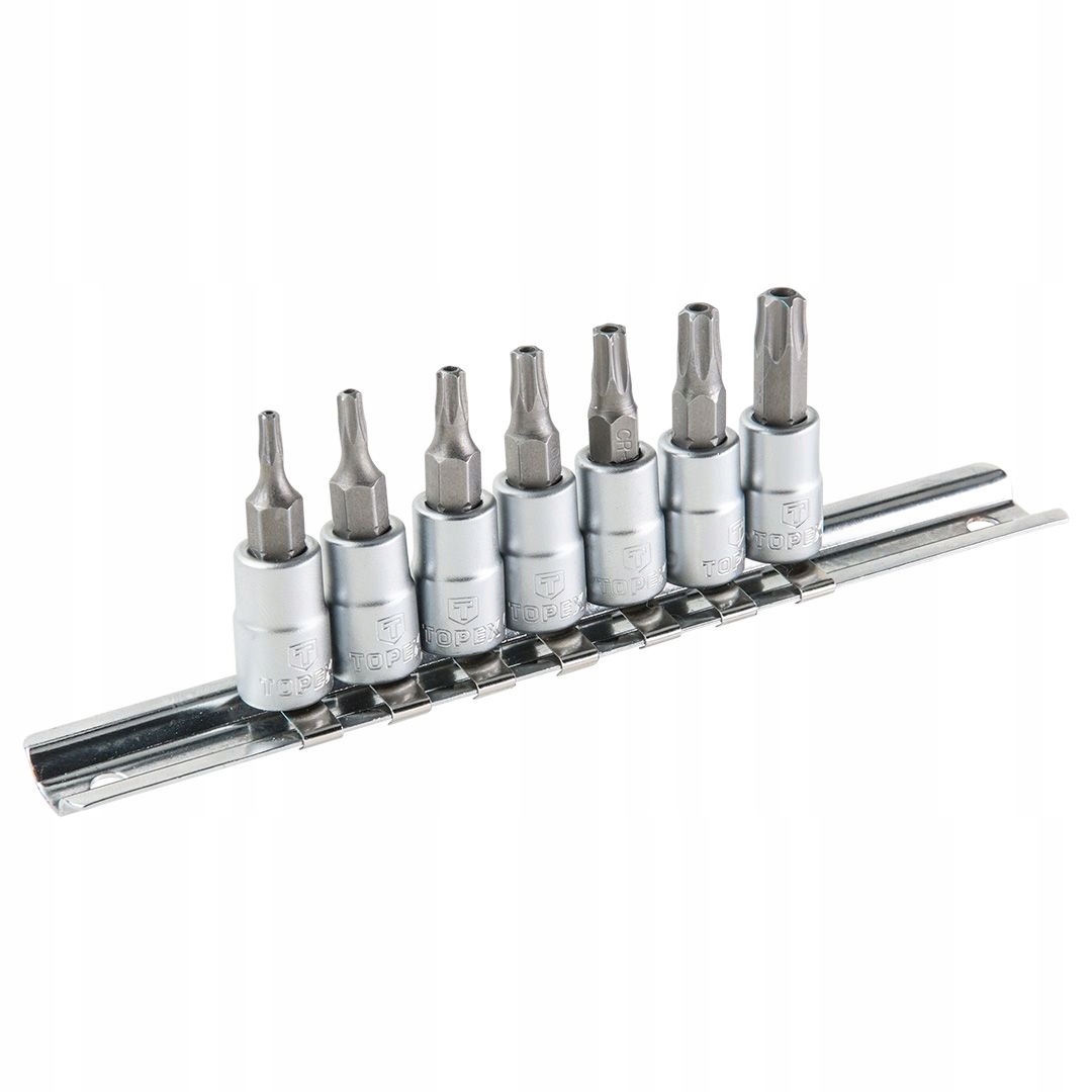 KOŃCÓWKI TORX NA NASADCE 35 MM 7 SZT. TOPEX 39D378