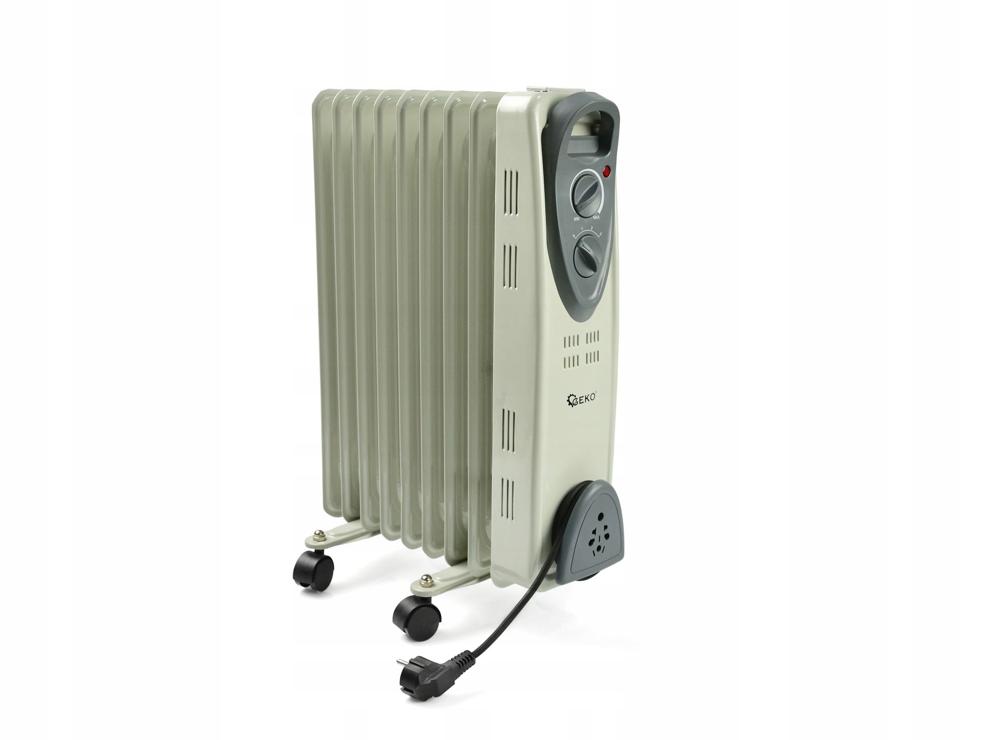 GRZEJNIK OLEJOWY REGULACJA TERMOSTAT 9 ŻEBER 800/1200/2000W 3 TRYBY 2000W