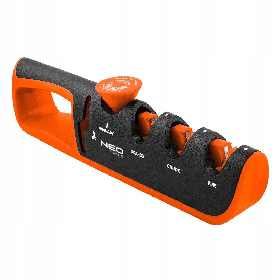 NEO TOOLS OSTRZAŁKA DO NOŻY I NOŻYCZEK Z REGULACJĄ KĄTA OSTRZENIA 56-050