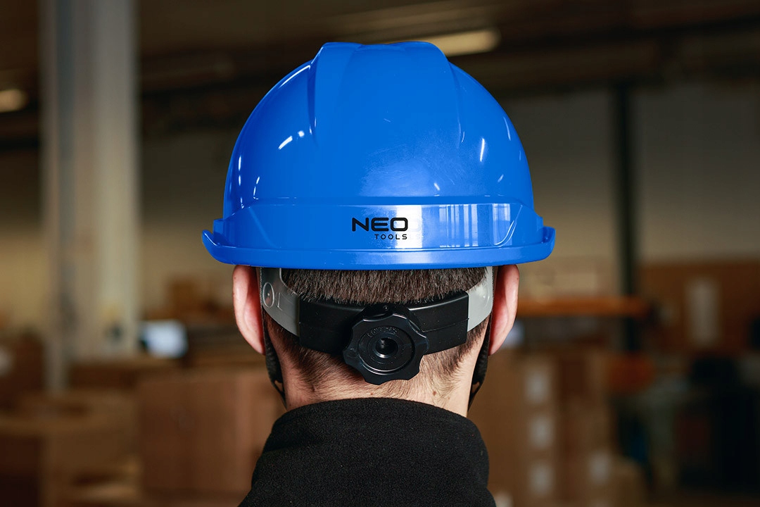 NEO HEŁM KASK BHP BUDOWLANY ROBOCZY OCHRONNY NIEB