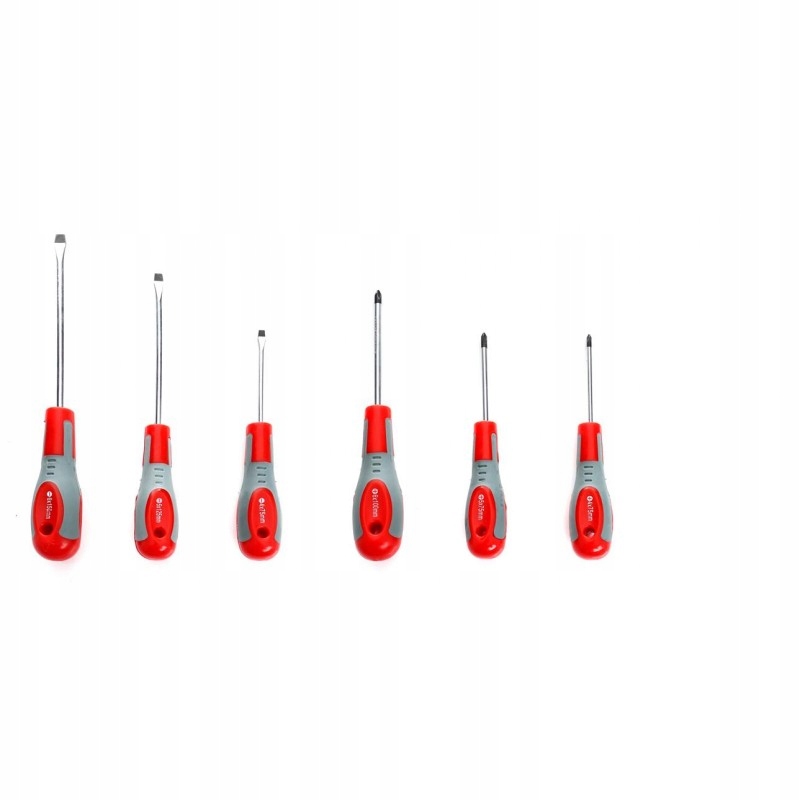 ZESTAW WKRĘTAKÓW ŚRUBOKRĘTÓW CRV MAGNETYCZNE 6 ELEMENTÓW KD10218