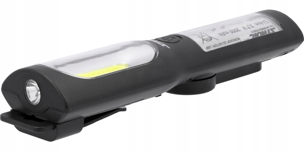 LAMPA LATARKA WARSZTATOWA LED 350LM AKUMULATOROWA Z HAKIEM MOCNA 82737