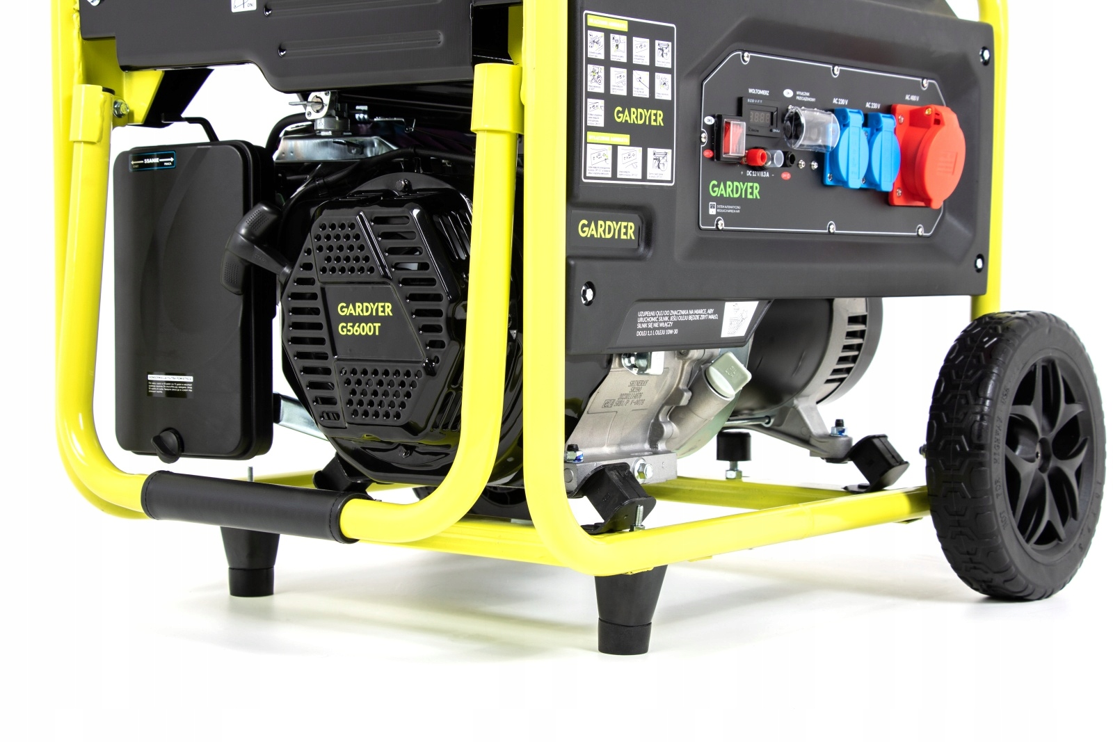 AGREGAT SHT5600 PRĄDOTWÓRCZY TRÓJFAZOWY 5000W GARDYER G5600T GENERATOR