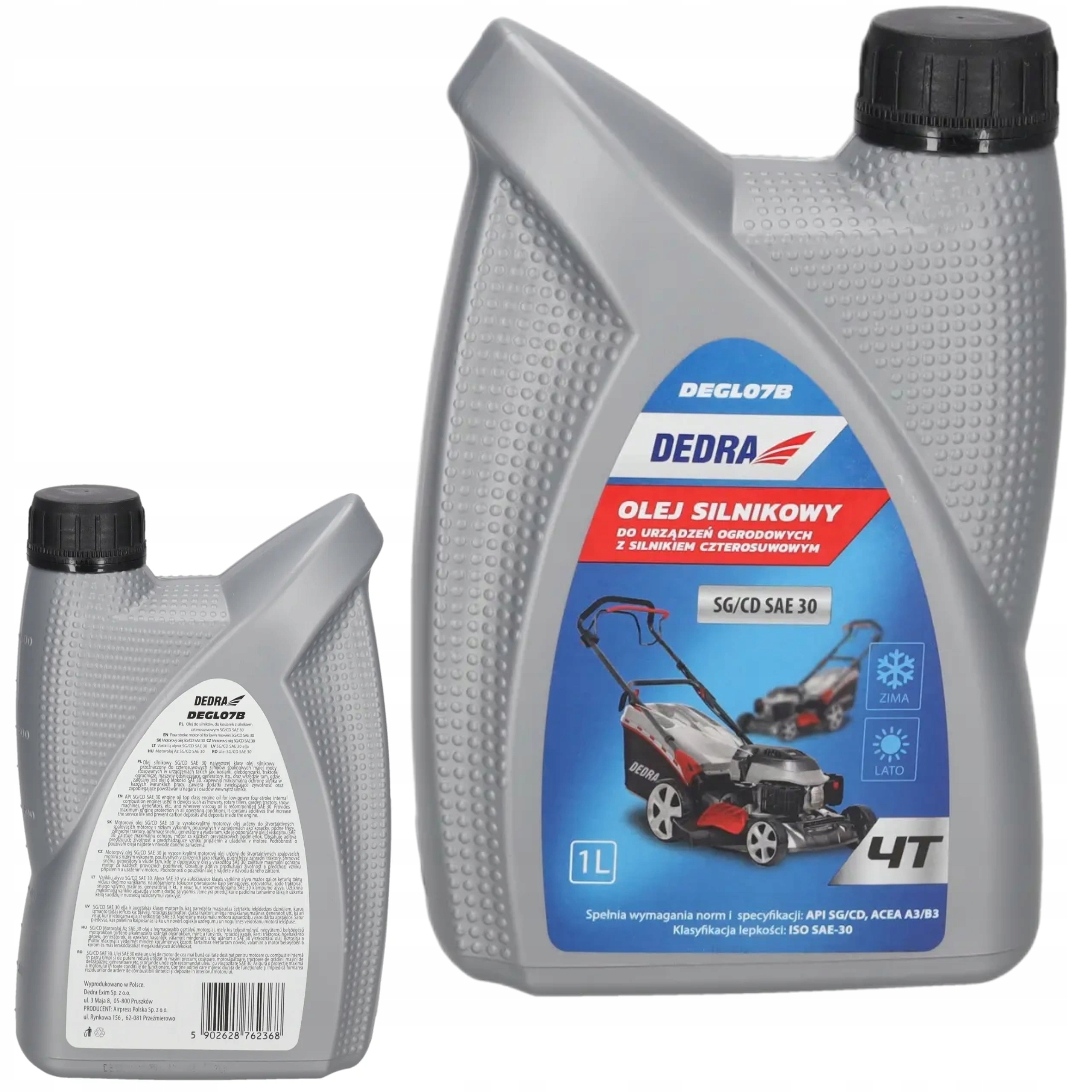 DEDRA OLEJ DO KOSIAREK Z SILNIKIEM CZTEROSUWOWYM 1L SG/CD-30 DEGL07B