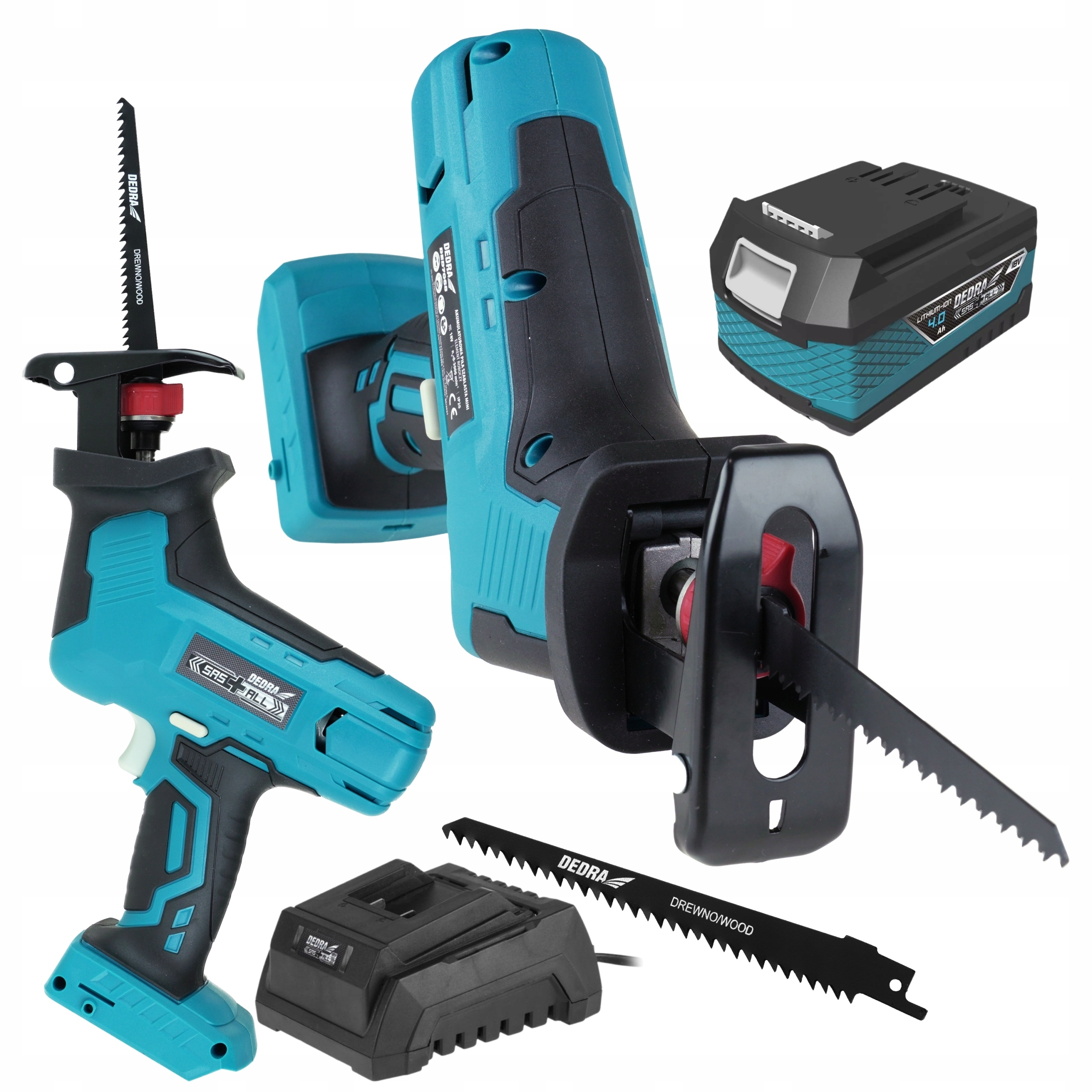 DEDRA PIŁA PILARKA SZABLASTA MINI 18V SAS+ALL +4Ah
