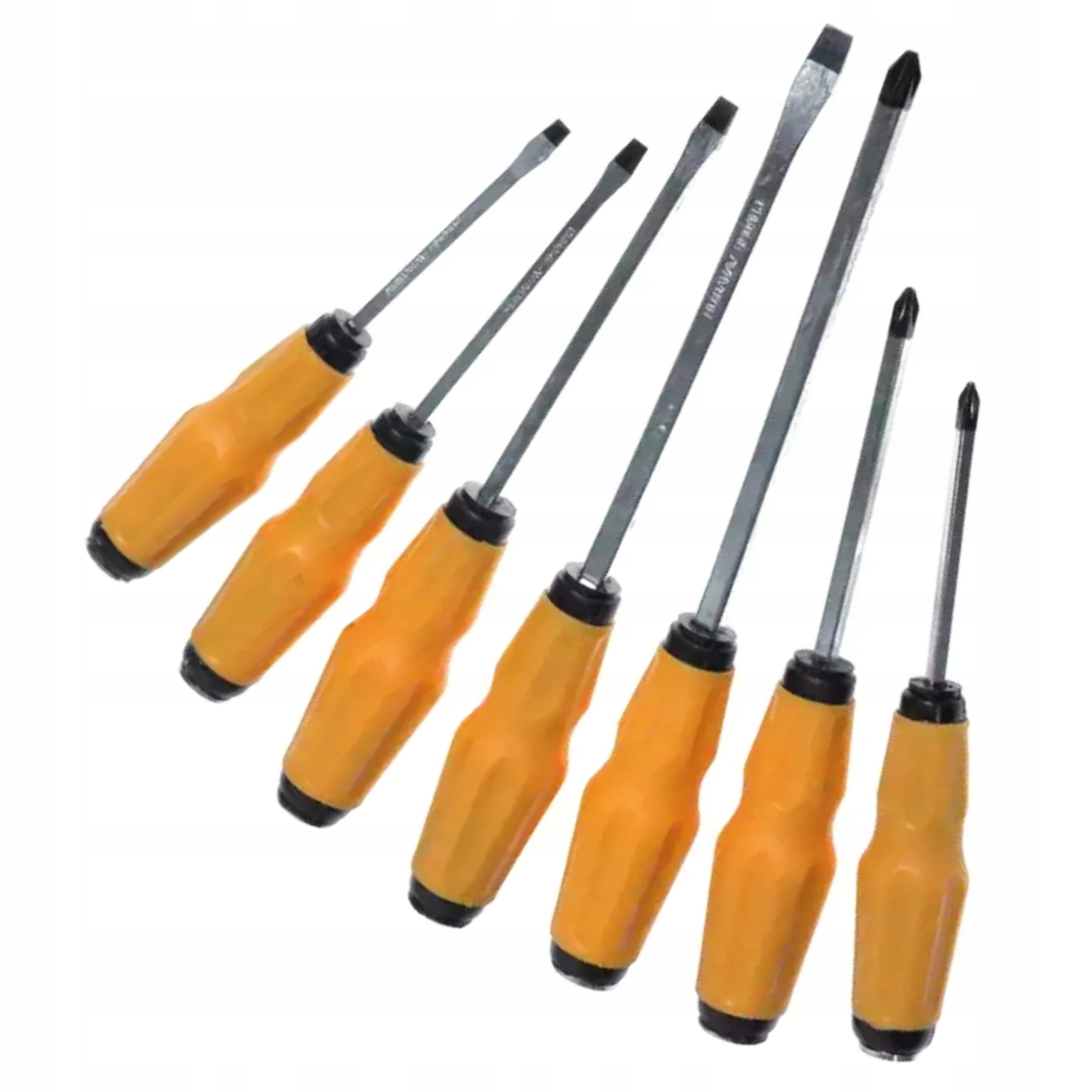 DEDRA ZESTAW WKRĘTAKÓW 0603 CRV DO POBIJANIA, 7SZT