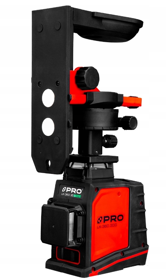 PRO LK-360.3DG LASER PŁASZCZYZNOWY KRZYŻOWY 3D 360 +AKCESORIA WALIZKA