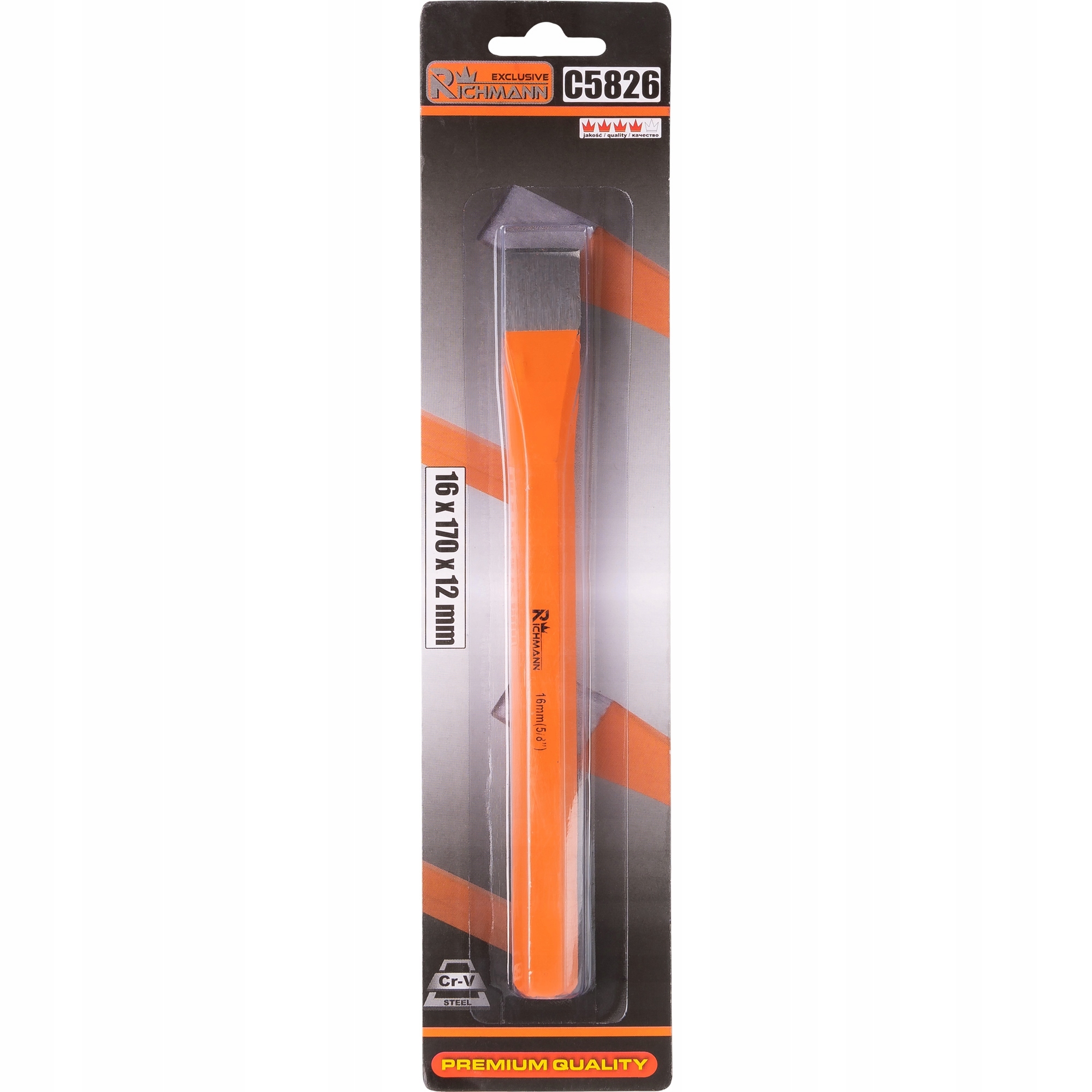 PRZECINAK ŚLUSARSKI 16 X 170 MM RICHMANN C5826