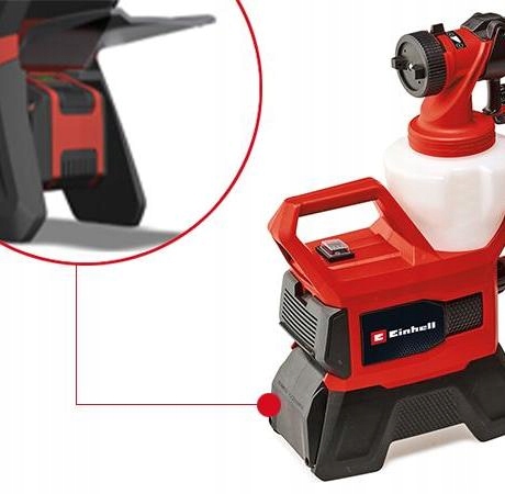 EINHELL AKUMULATOROWY PISTOLET DO MALOWANIA TE-SY 18/90 Li-Solo 18V DO FARB