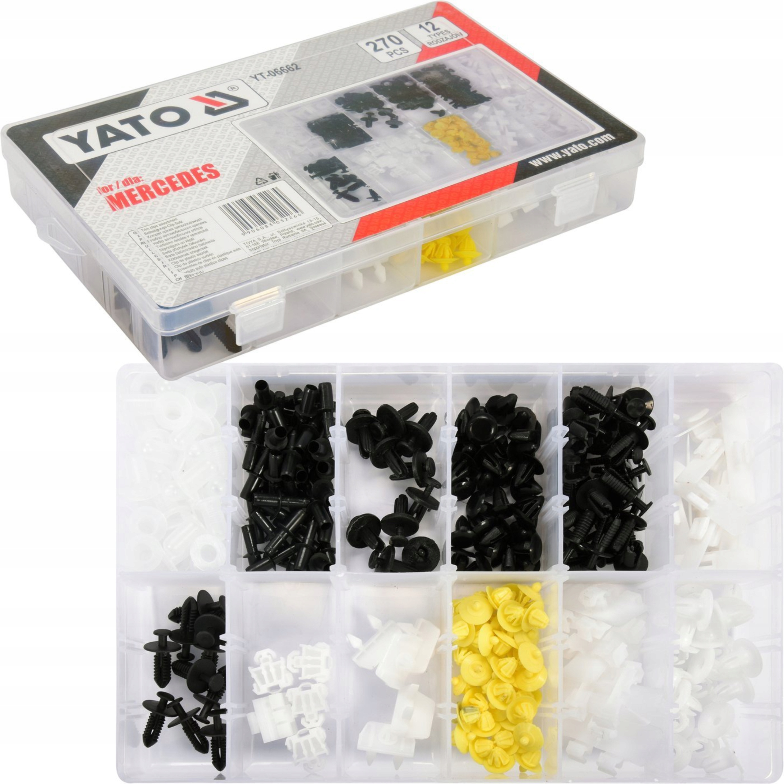 YATO KOMPLET SPINEK SAMOCHODOWYCH MERCEDES 270 el