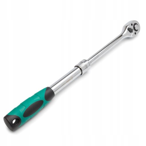 SATA GRZECHOTKA TELESKOPOWA Z RĘKOJEŚCIĄ 1/2" 60 ZĘBÓW 300-440 MM ST13992BU