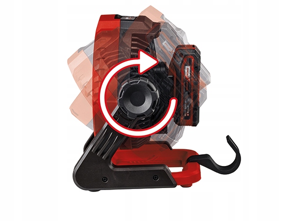 EINHELL WIATRAK WENTYLATOR PRZENOŚNY AKUMULATOROWY GE-CF 18/2200 Li-Solo