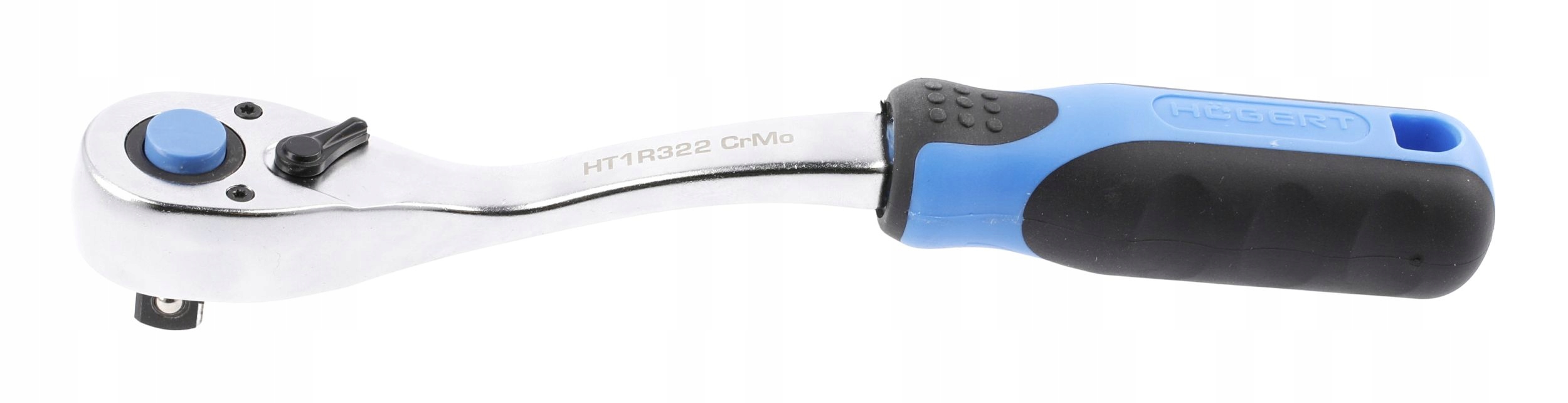 GRZECHOTKA ODGIĘTA 1/2'' HOGERT HT1R322 72 ZĘBY