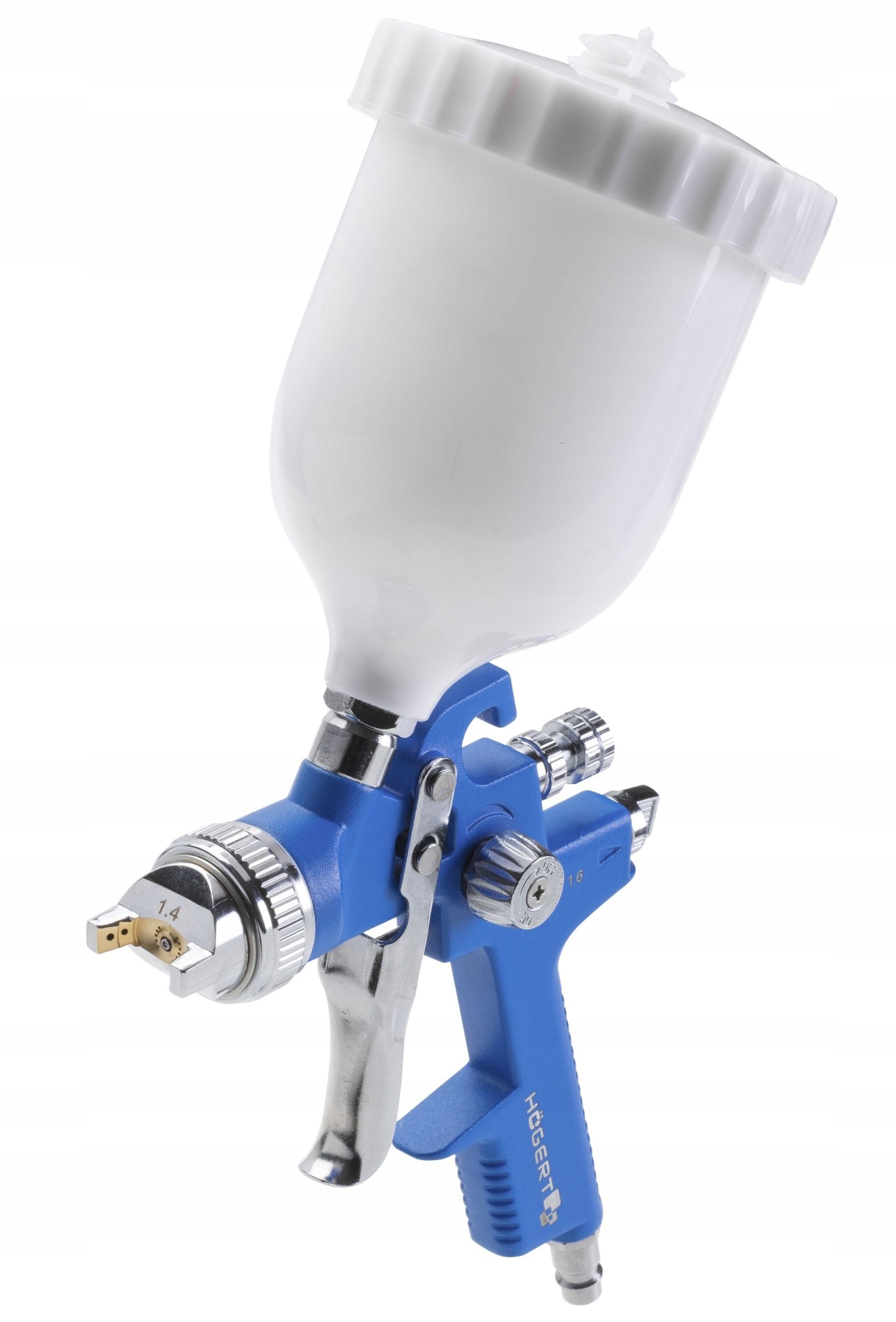 PISTOLET LAKIERNICZY HVLP HOGERT 600ml 1,4mm GÓRNY