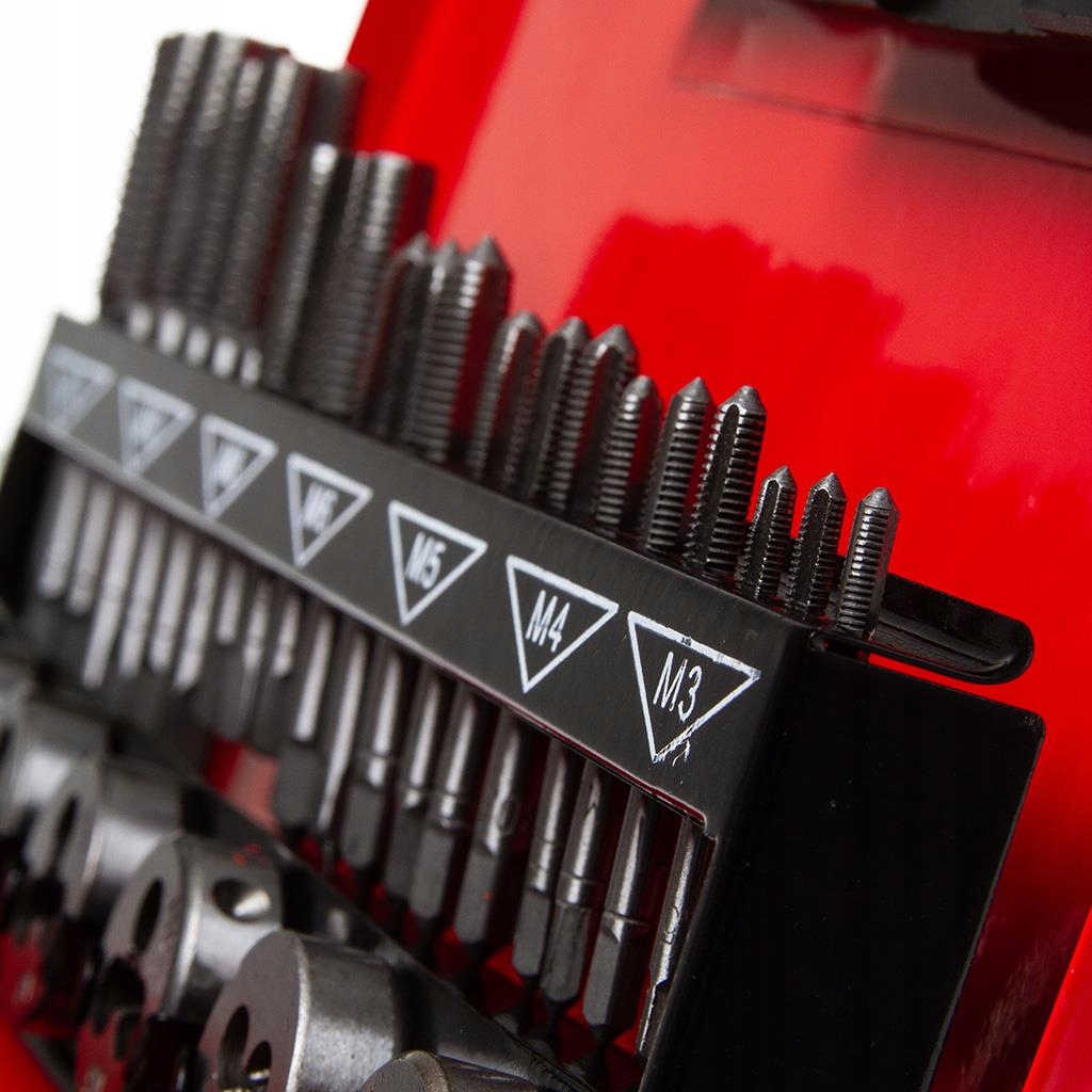 ZESTAW NARZYNEK I GWINTOWNIKÓW WALIZKA KALIBROWNIK 32 ELEMENTY M3-M12