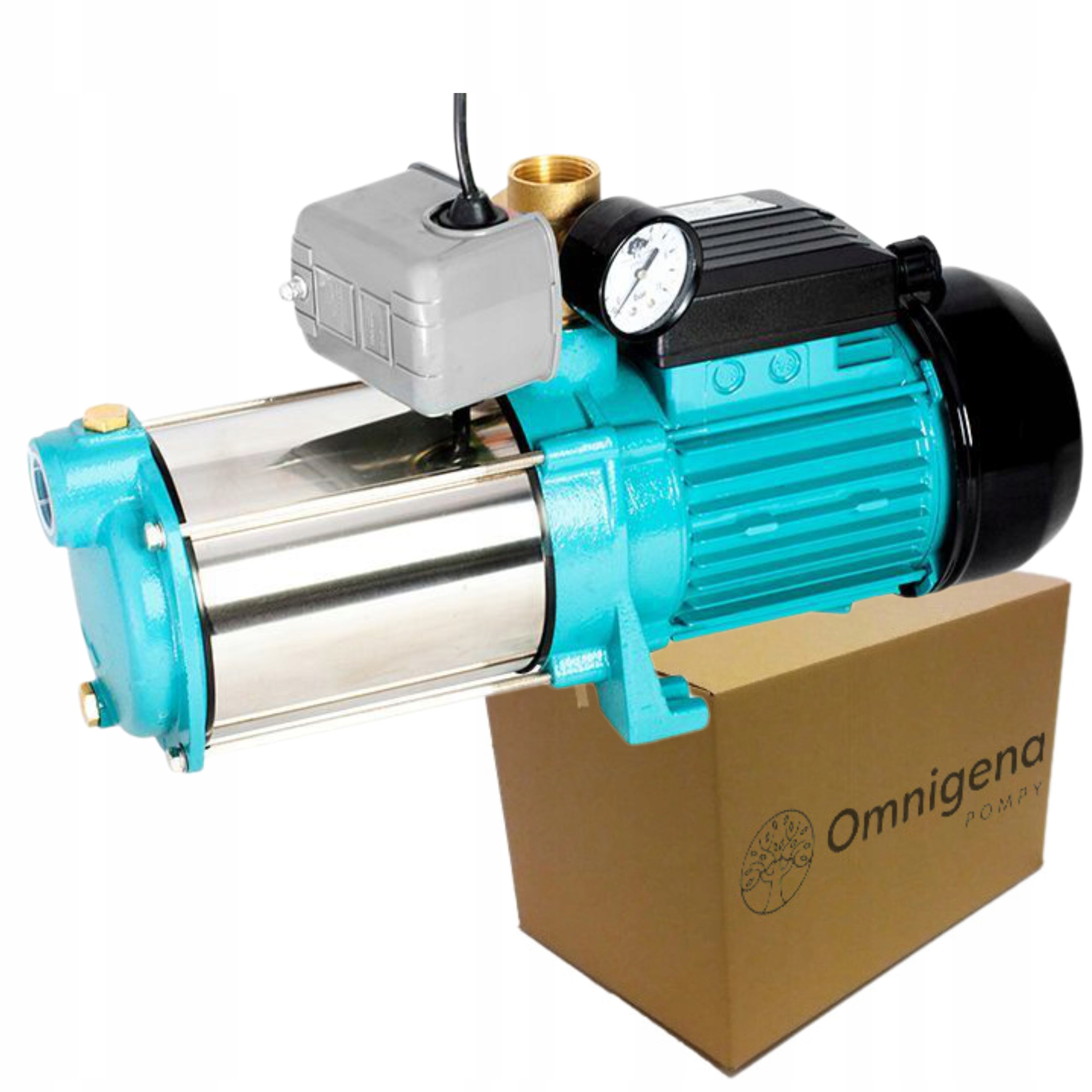 OMNIGENA MH 2000 INOX PREMIUM 230V POMPA HYDROFOROWA 7800 l/h Z OSPRZĘTEM