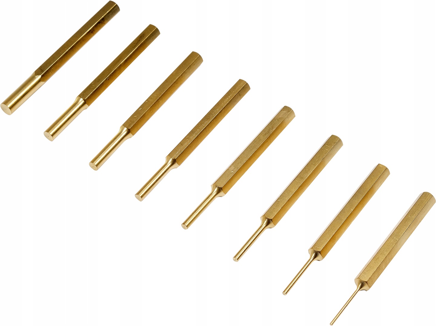 YATO KOMPLET WYBIJAKI MOSIĘŻNE RÓWNOLEGŁE ZESTAW WYBIJAKÓW 8 SZTUK YT-47124