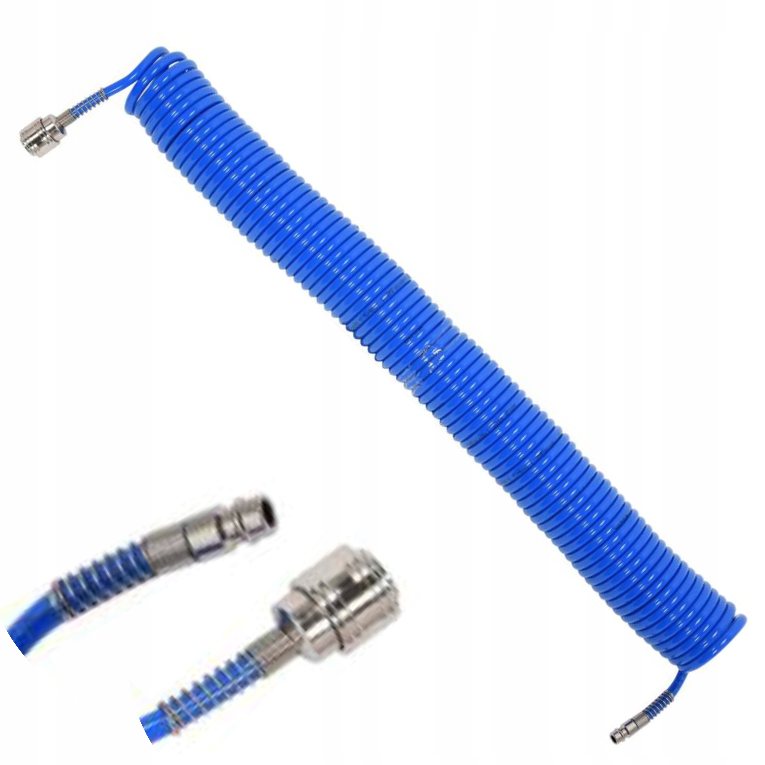 YATO WĄŻ SPIRALNY 6,5MMx10MMx10M PU SZYBKOZŁĄCZKI