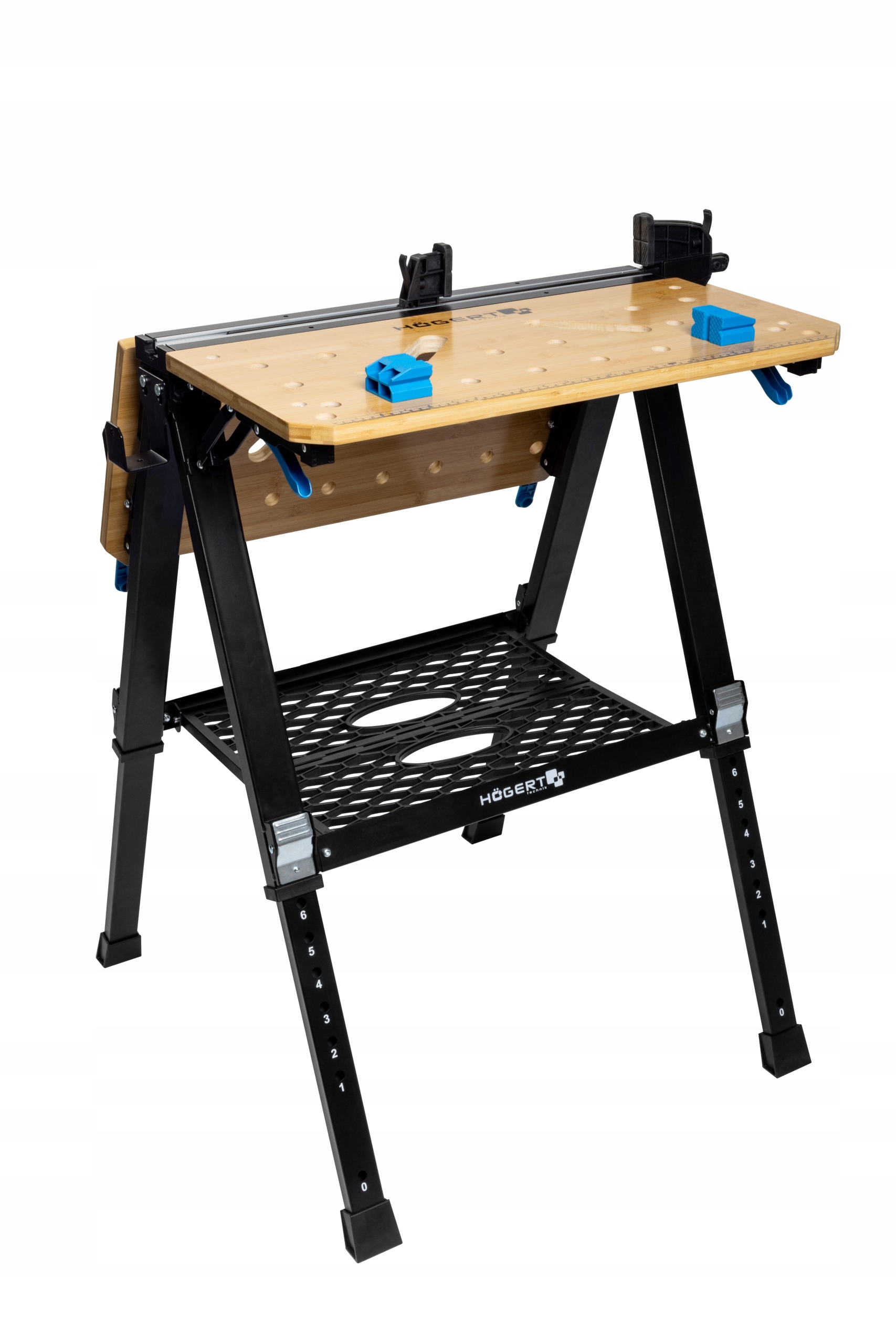 HOGERT STÓŁ WARSZTATOWY STOLIK SKŁADANY 700 x 650 x 915 mm HT7G540