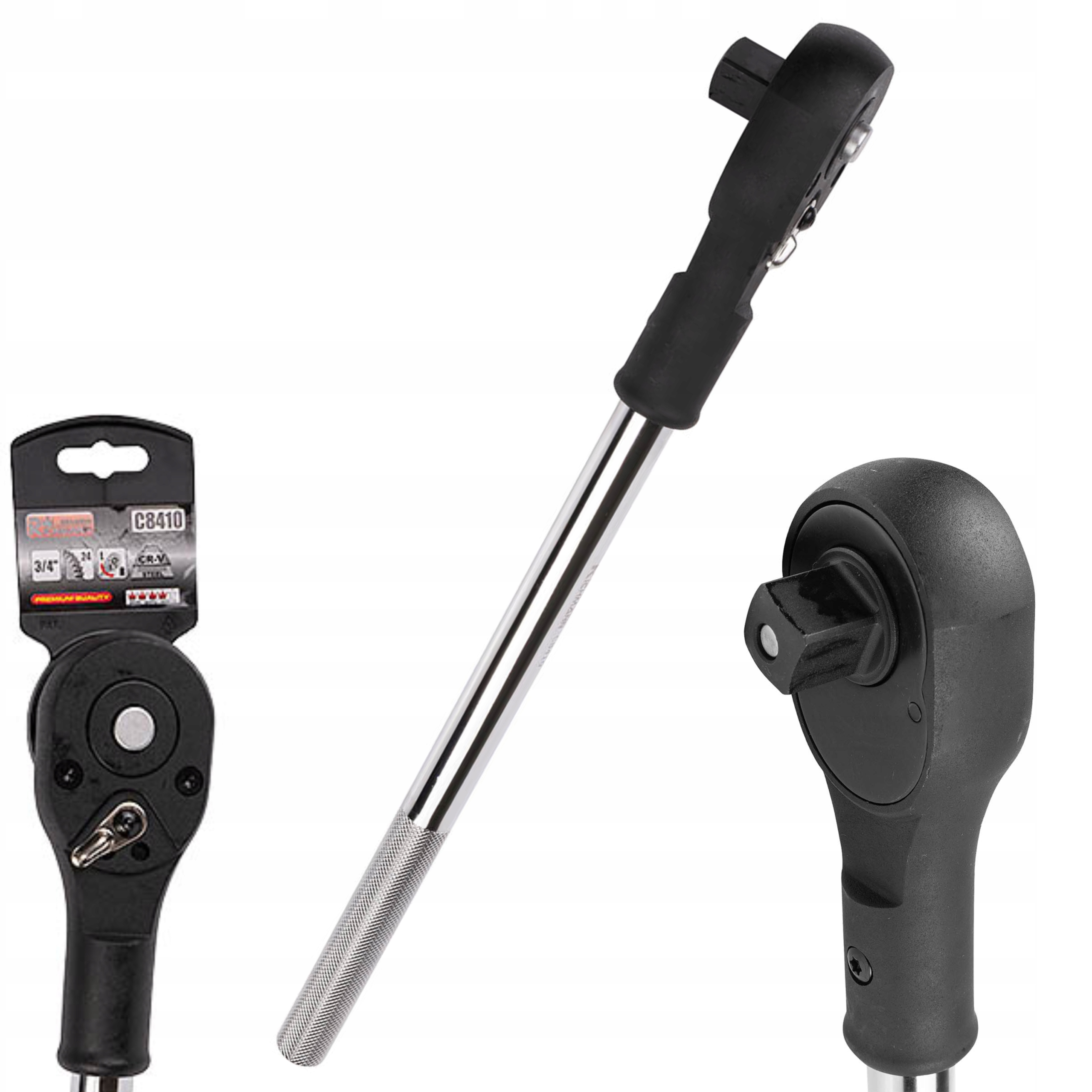 GRZECHOTKA DWUKIERUNKOWA KLUCZ 3/4" RICHMANN