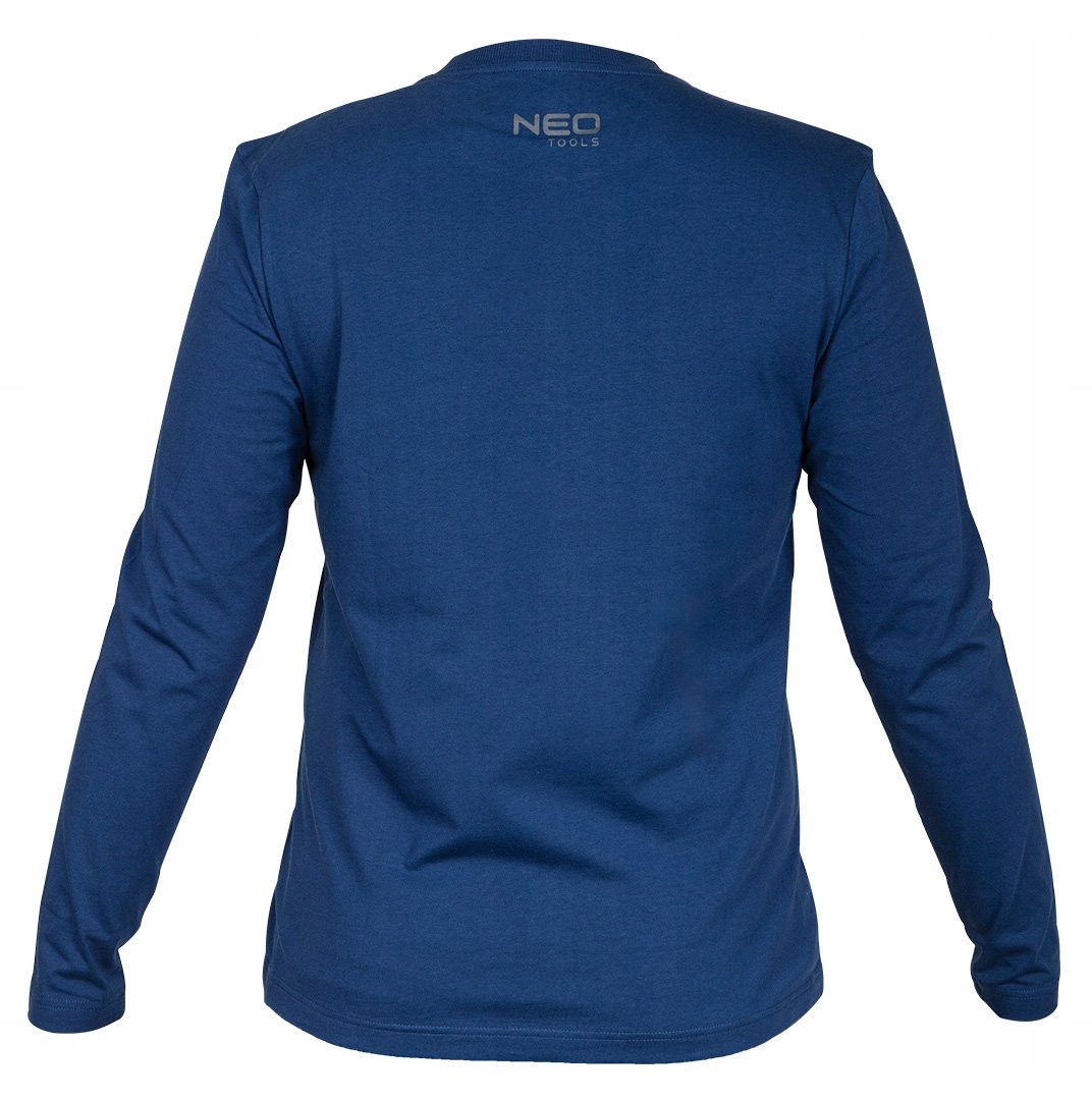 NEO KOSZULKA DŁUGI RĘKAW GRANATOWA BAWEŁNA Longsleeve CE 81-692 ROZMIAR XL