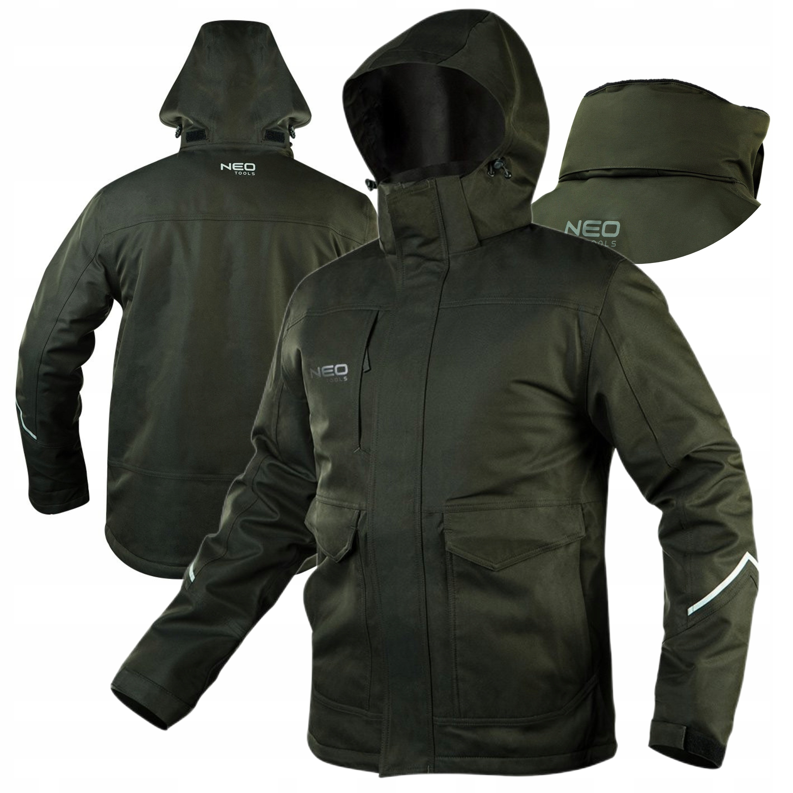 NEO KURTKA ROBOCZA KLUZA BHP CAMO ZIMOWA OCIEPLANA WATERPROOF 81-573 3XL/58