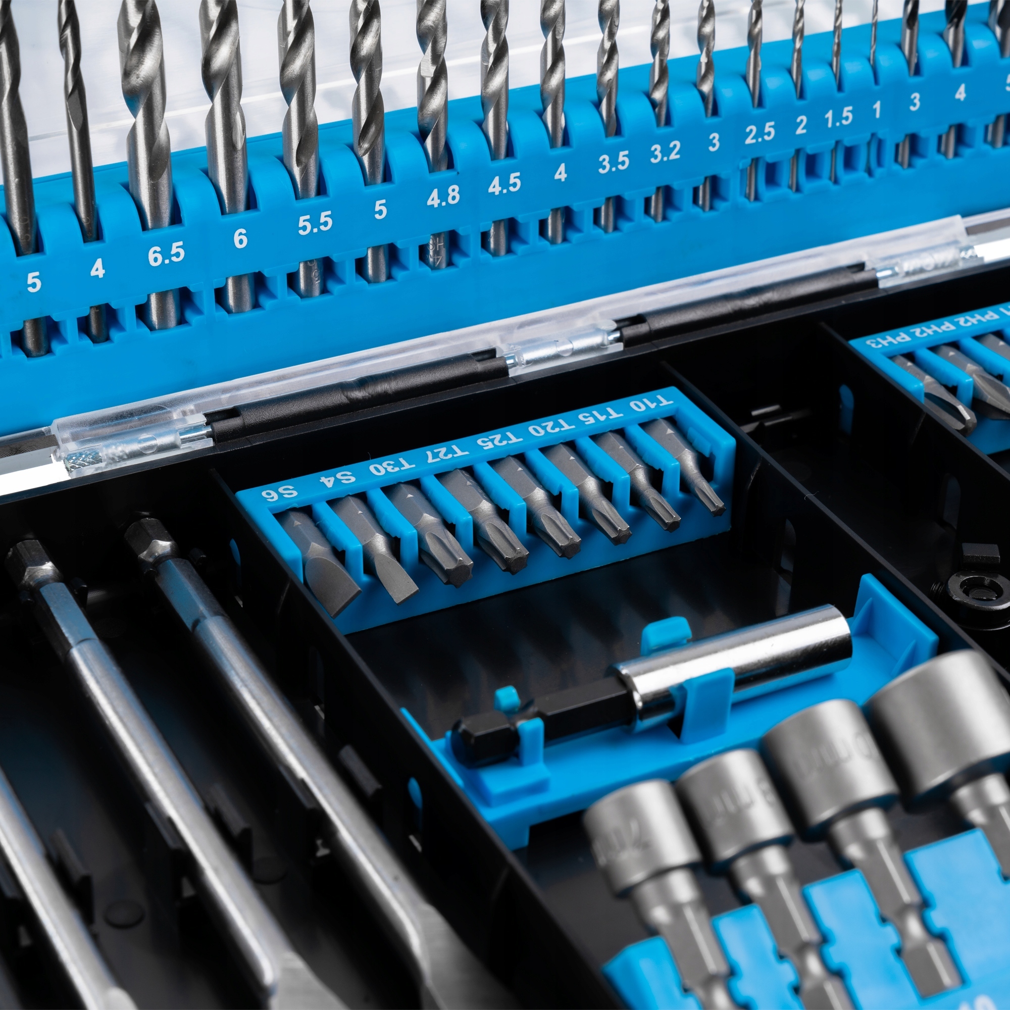 ZESTAW WIERTEŁ BITÓW KOŃCÓWEK 62EL RICHMANN C9398