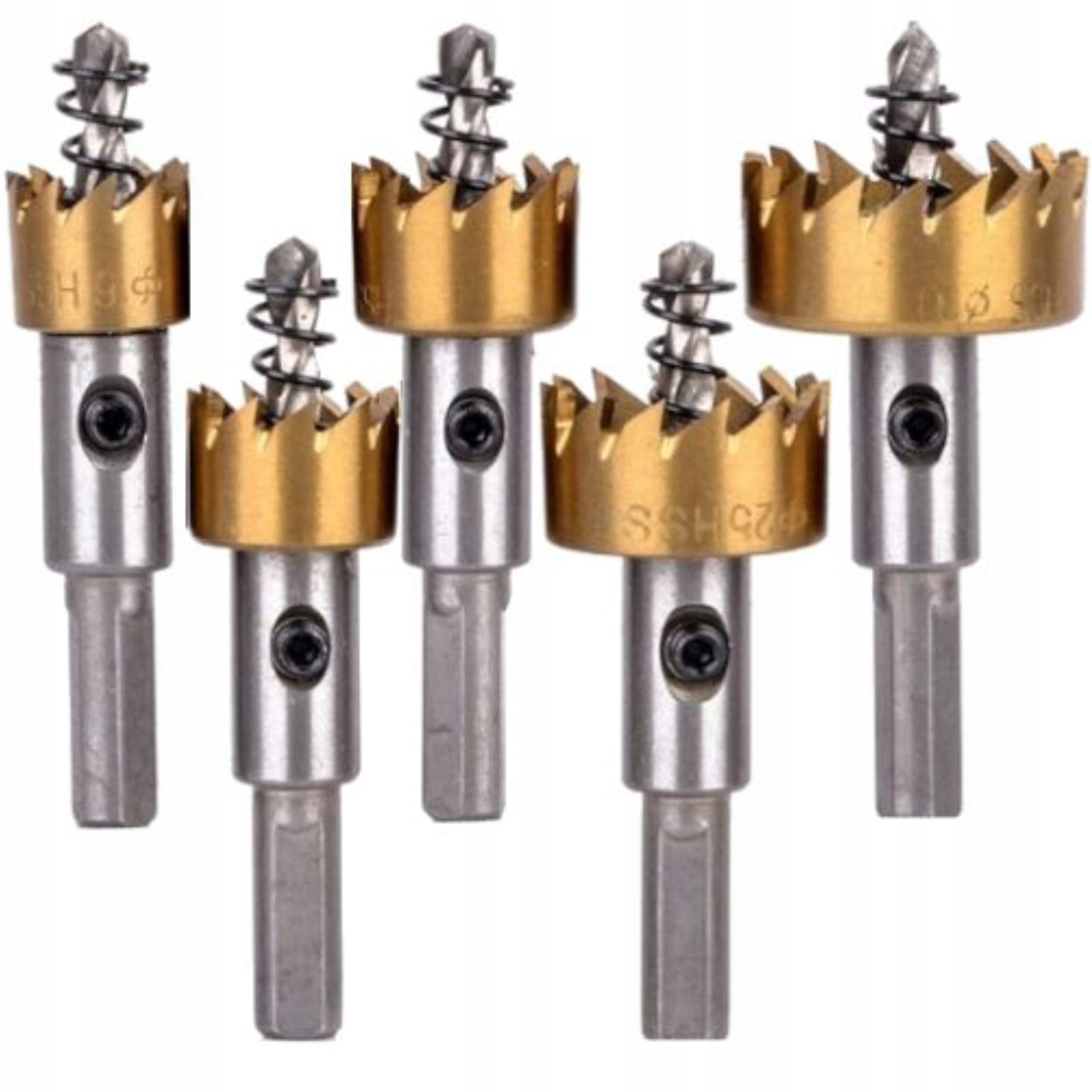 KRAFT&DELE OTWORNICE WIDIOWE DO METALU DREWNA STALI 5 SZT. 16-30 mm KD10870