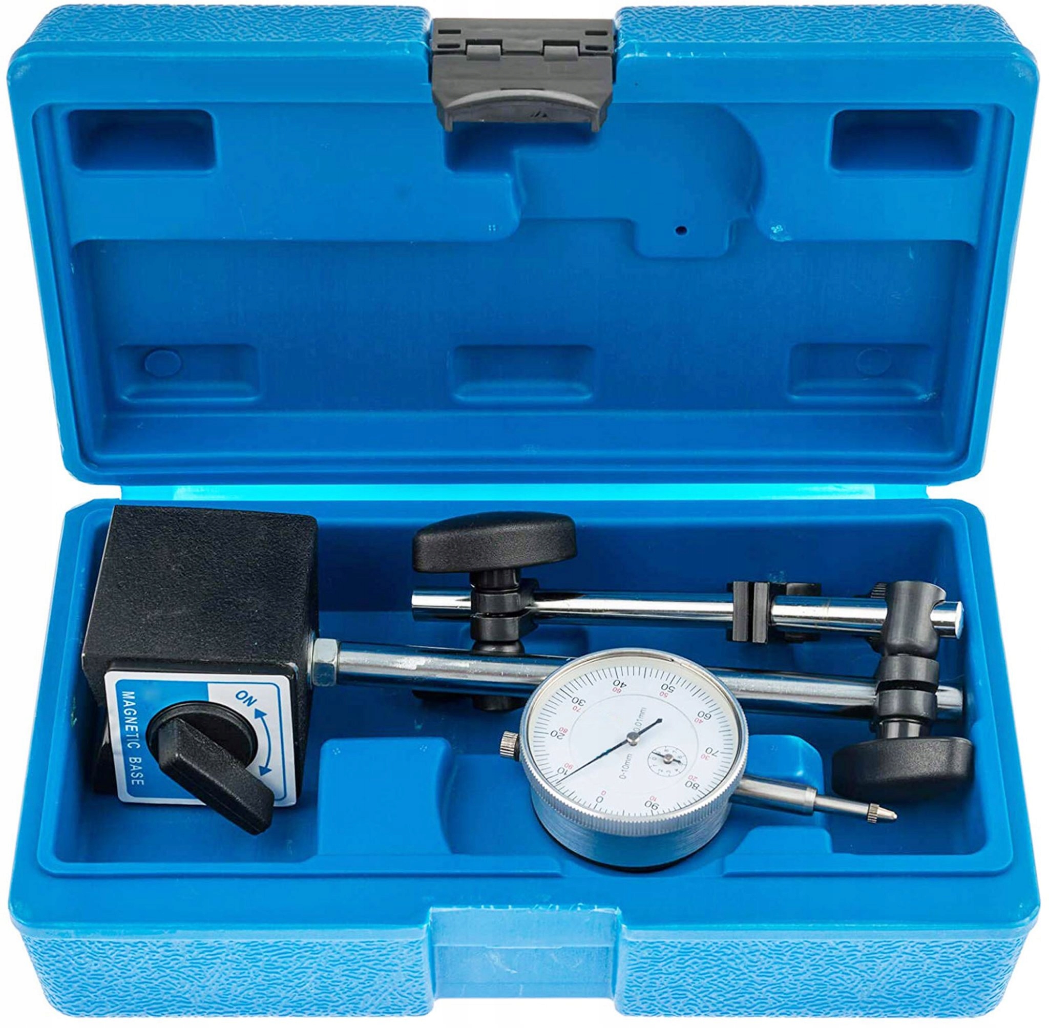 CZUJNIK ZEGAROWY STATYW MAGNETYCZNY 0-10MM ZESTAW