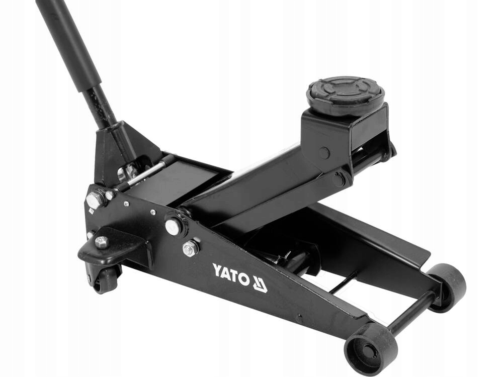 YATO PODNOŚNIK HYDRAULICZNY 3T DWUTŁOKOWY - SZYBKIE PODNOSZENIE YT-17214