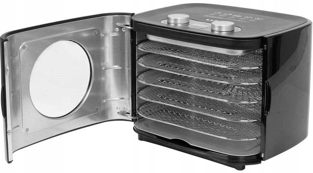 LUND SUSZARKA SPOŻYWCZA 300W 5 TAC DO GRZYBÓW OWOCÓW Z CZASOMIERZEM 68280