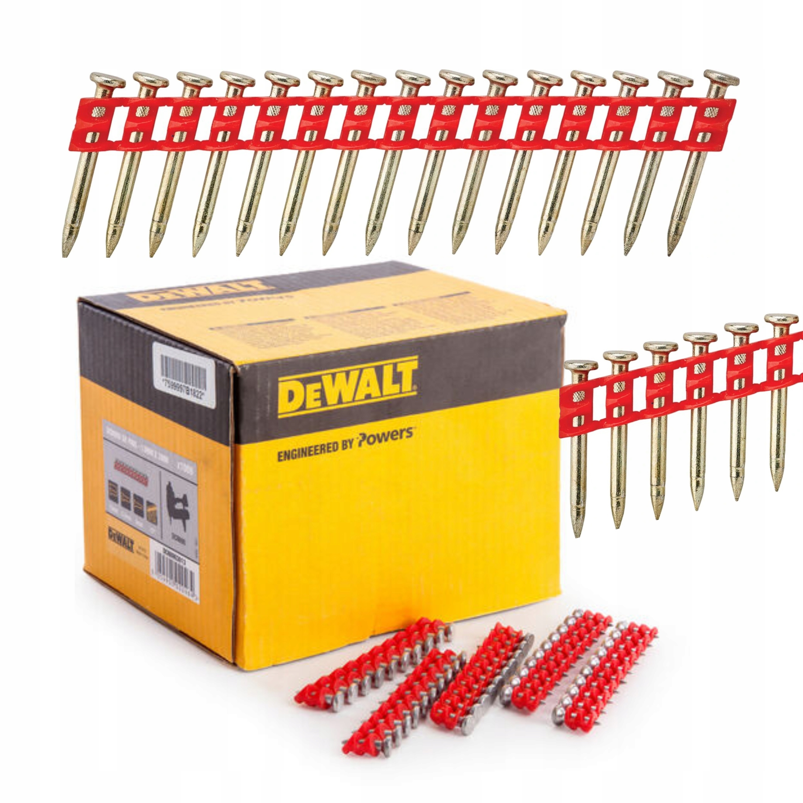 DeWALT GWOŹDZIE WZMOCNIONE HX 3,0x27mm DO GWOŹDZIARKI 1005szt DCN8903027