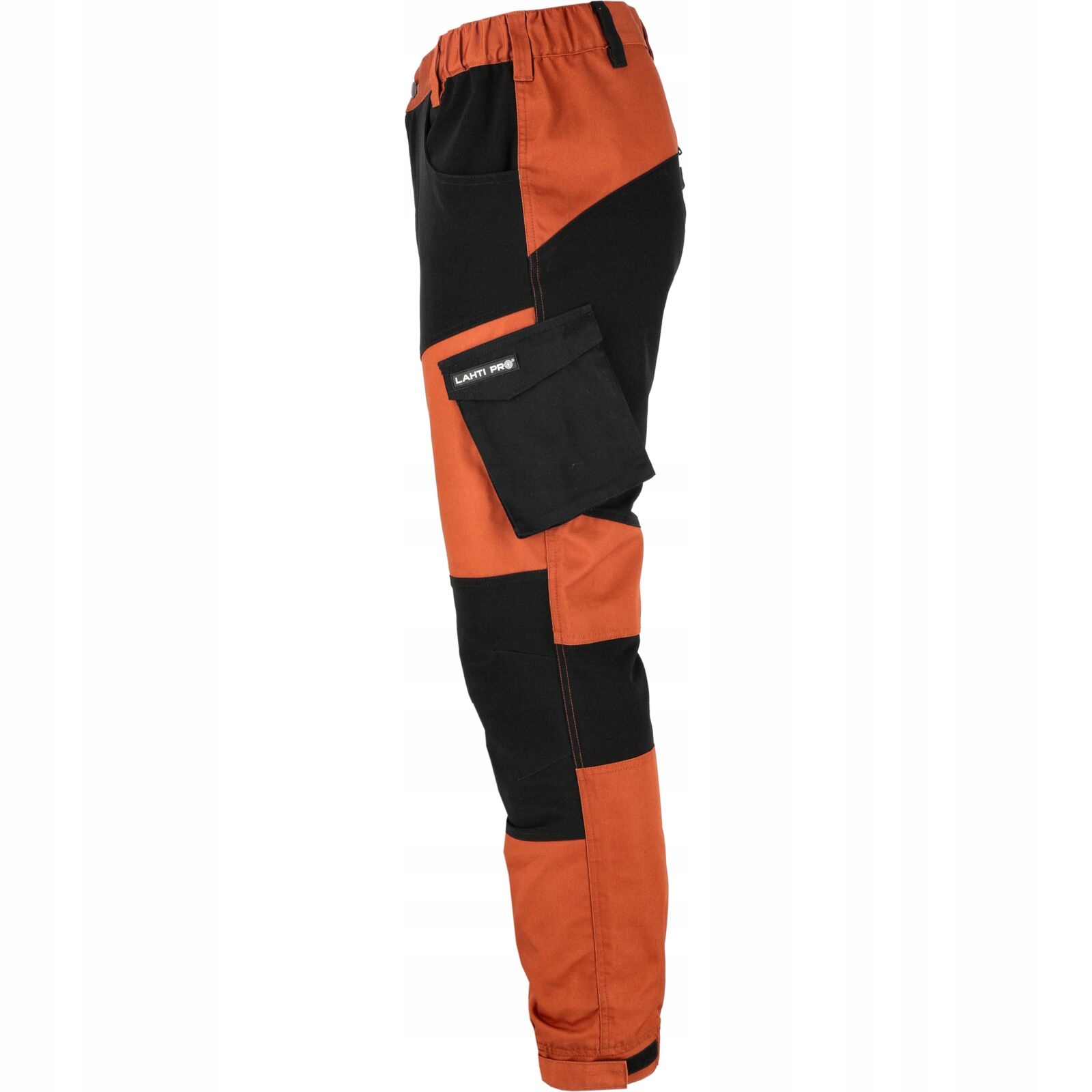 LAHTI PRO SPODNIE ROBOCZE OCHRONNE DO PASA CEGLASTE STRETCH L40539 R. S