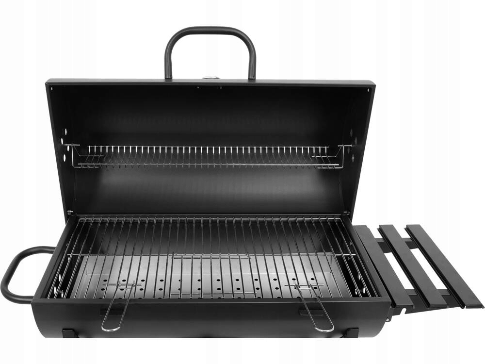 LUND GRILL WĘGLOWY BECZKA POKRYWA POPIELNIK OGRODOWY DUŻY 71X35CM DUŻY 9990